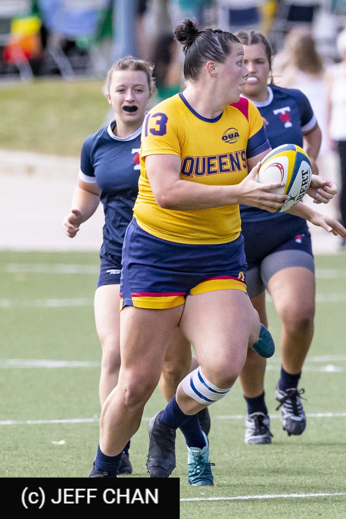  Queen's University - University of Toronto - Rugby - OUA 2023 Queen's (W) vs Toronto (#OUW23QWUT09) Photo by: Jeff Chan | Siuxy Sports 2023-09-09