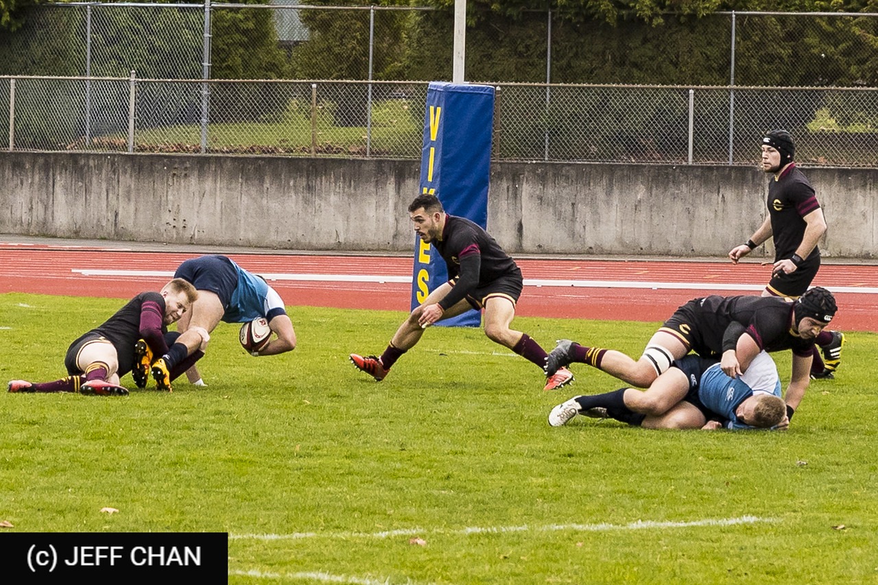  University of Victoria - Université Concordia - Rugby - CANUMENS 2018 - U Victoria vs Concordia U - Bronze Game by Jeff Chan (#CANUMENS1808) Photo by: Jeff Chan | Siuxy Sports 2018-11-25