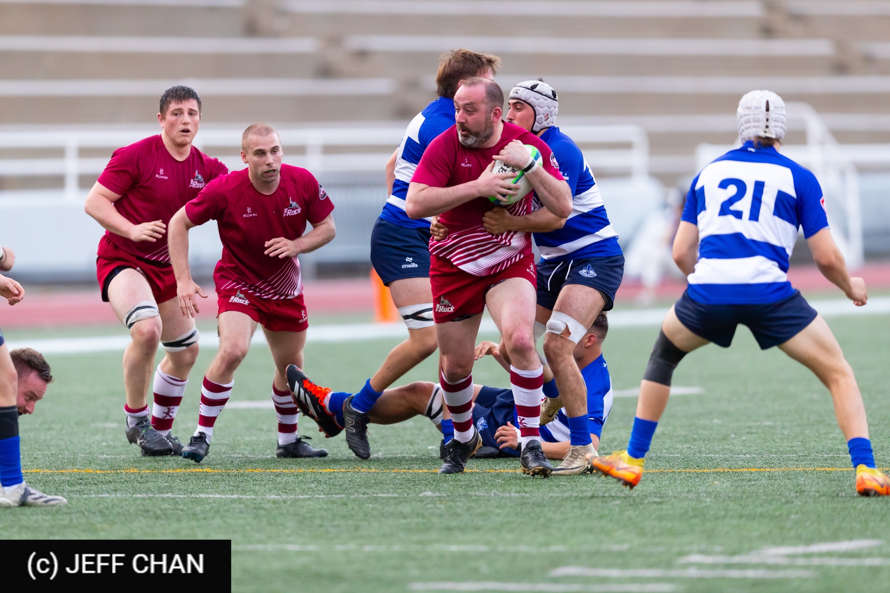 Équipe Québec Senior Masculin - Newfoundland Rock - Rugby - ECRC 2024 - Rugby Québec vs Rock Newfoundland - Match by Jeff Chan (#ECRC24QNF09) Photo by: Jeff Chan | Siuxy Sports 2024-06-02