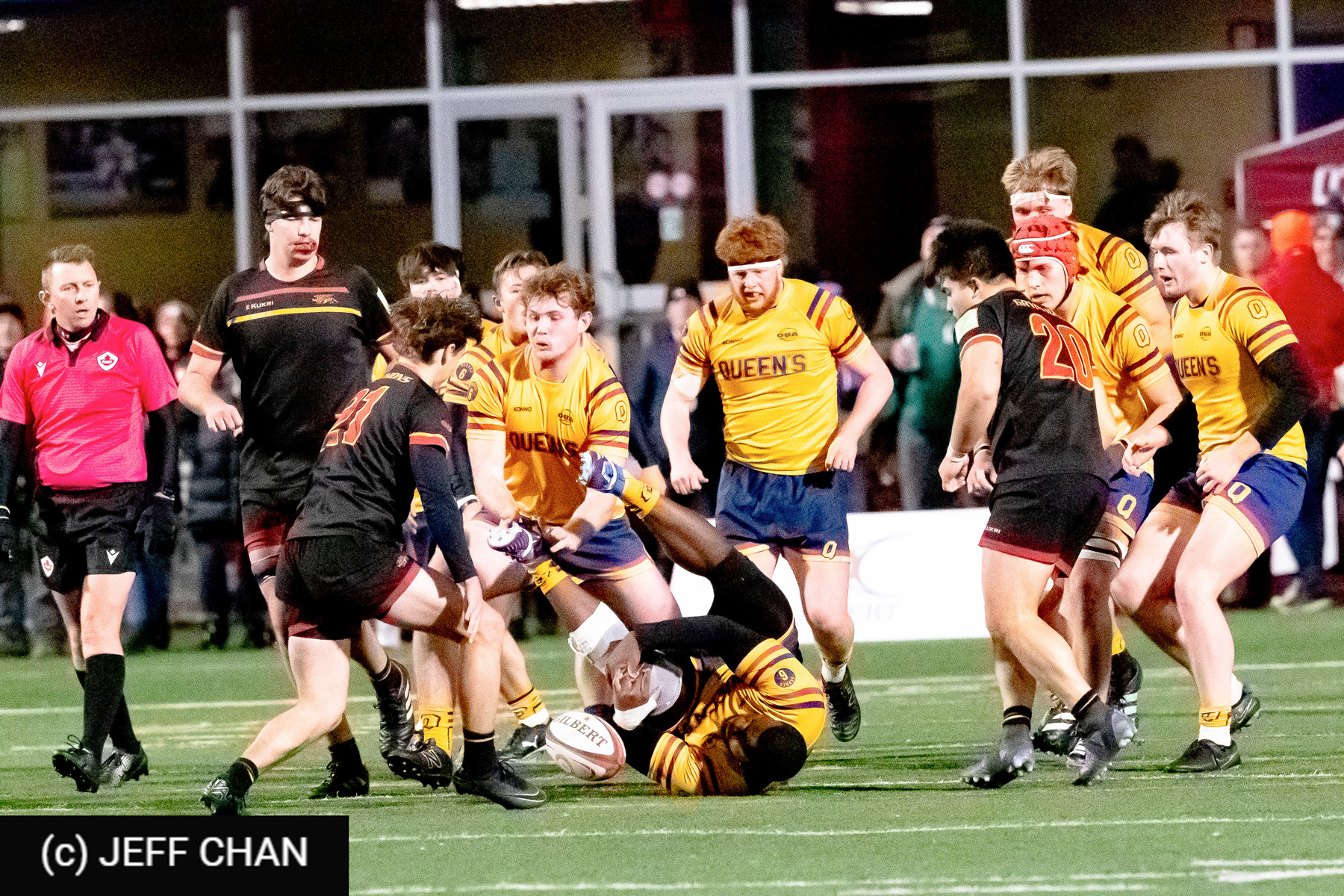  Queen's University - University of Guelph - Rugby - CANUMENS 2024 - Semi final - Queen's vs Guelph by Jeff Chan (#CANUMENS2408) Photo by: Jeff Chan | Siuxy Sports 2024-11-15