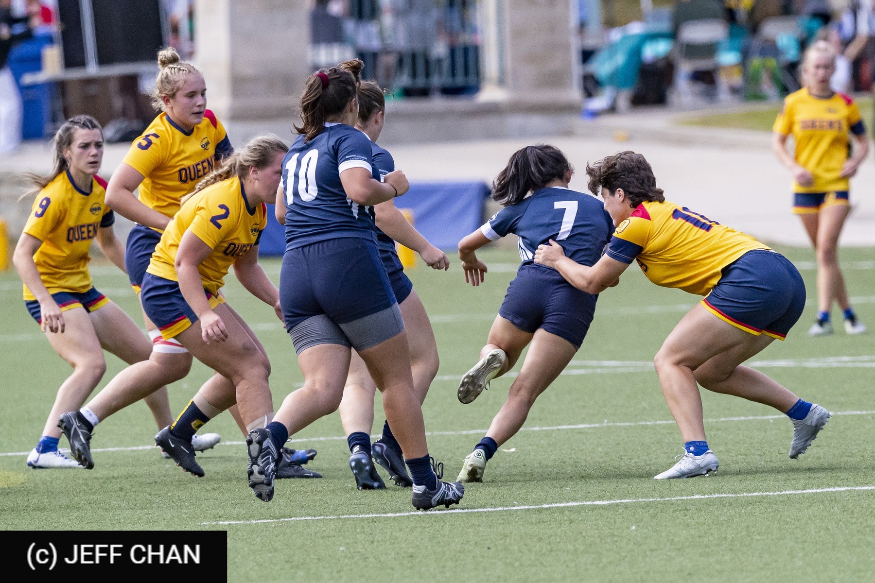  Queen's University - University of Toronto - Rugby - OUA 2023 Queen's (W) vs Toronto (#OUW23QWUT09) Photo by: Jeff Chan | Siuxy Sports 2023-09-09