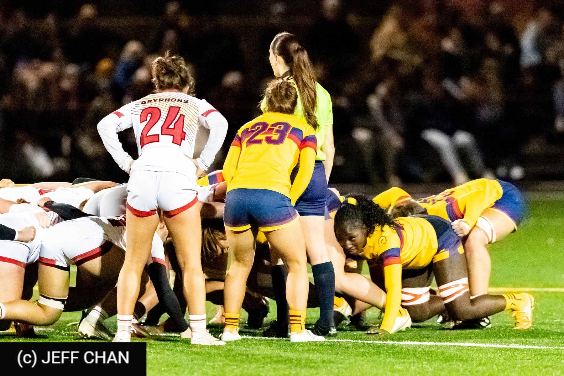  Queen's University - University of Guelph - Rugby - OUA 2025 Queen's (W) vs Guelph (#OUW25QWGU10) Photo by: Jeff Chan | Siuxy Sports 2025-10-24