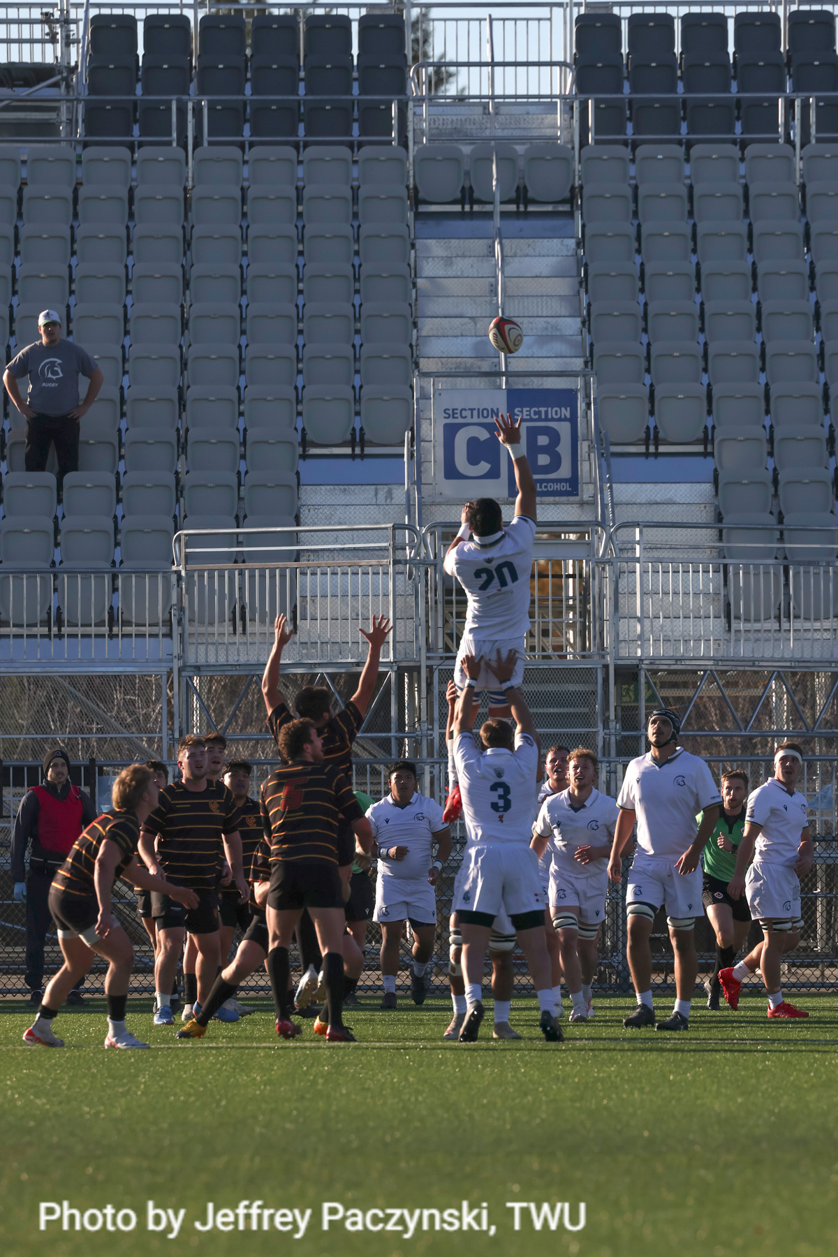  Trinity Western University - University of Calgary - Rugby - CANUMENS 2023 - Semi final - Trinity W vs Calgary U by Jeff Chan (#CANUMENS2308) Photo by: Jeff Chan | Siuxy Sports 2023-11-17