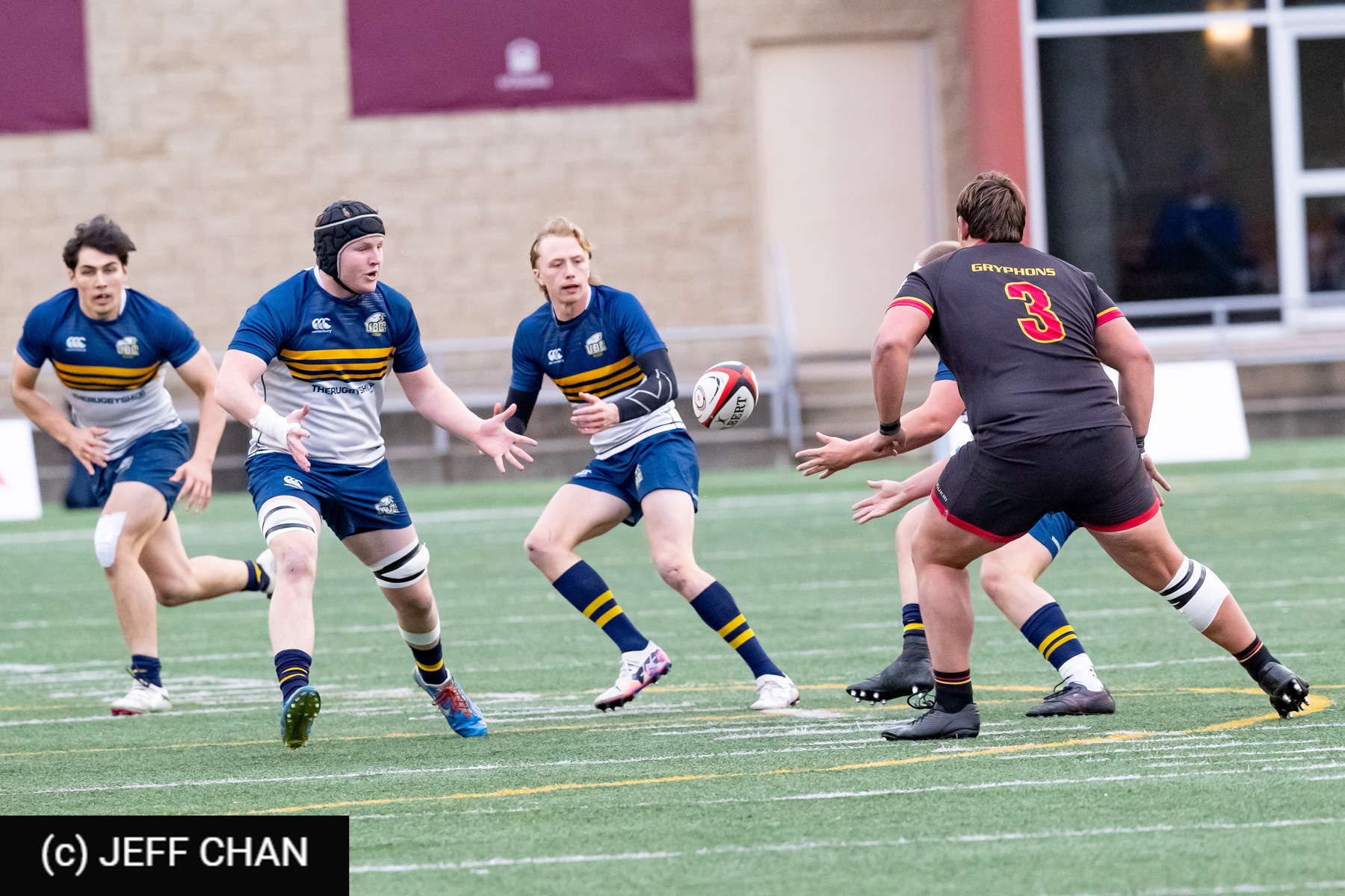 Jacob BOURNE - Alastair MARSHALL -  University of British Columbia - University of Guelph - Rugby - CANUMENS 2024 - Bronze - UBC vs Guelph by Jeff Chan (#CANUMENS2411) Photo by: Jeff Chan | Siuxy Sports 2024-11-17