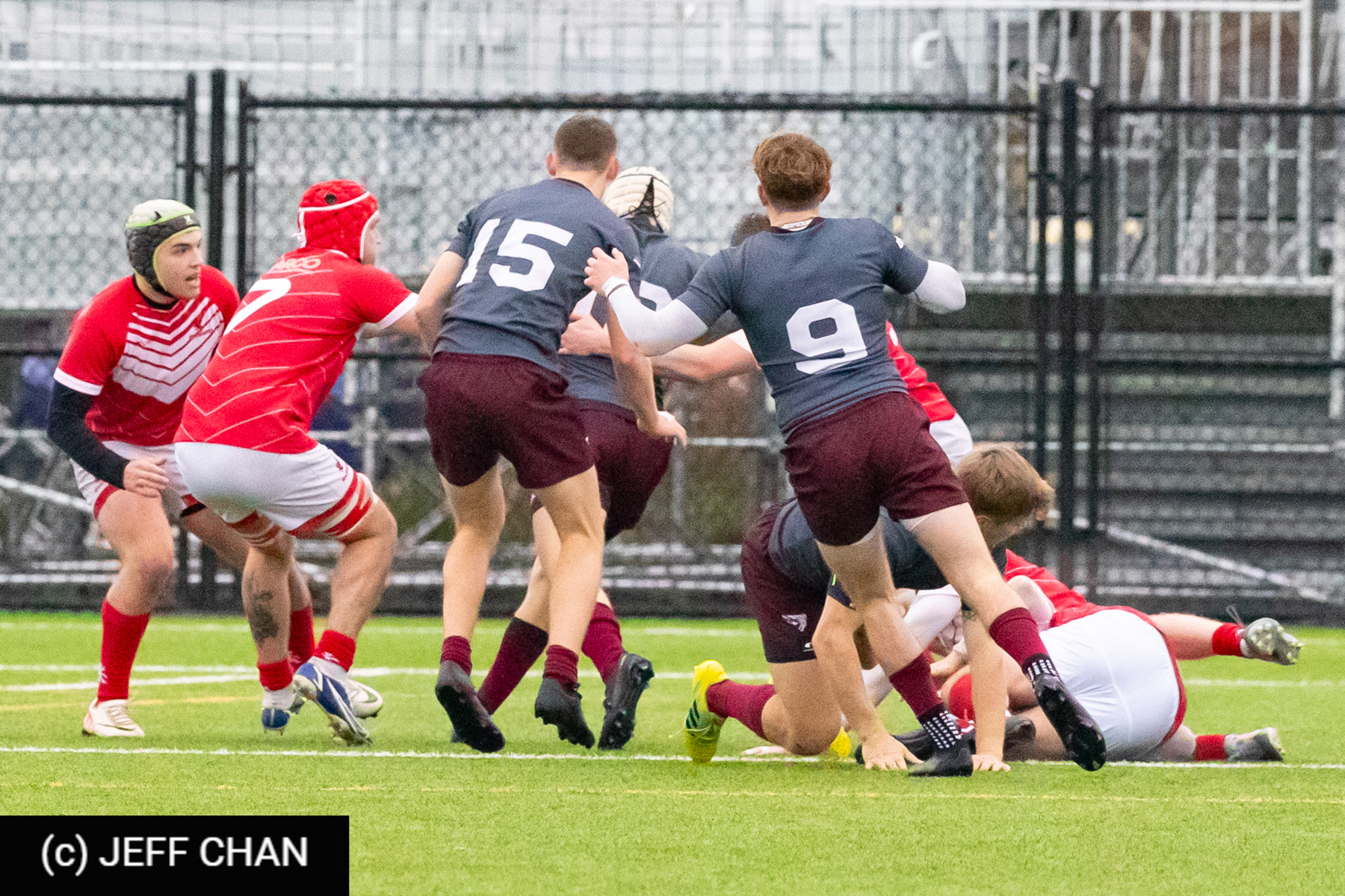  Memorial University of Newfoundland - Université Ottawa - Rugby - CANUMENS 2023 - Quarter final - Memorial vs U Ottawa by Jeff Chan (#CANUMENS2303) Photo by: Jeff Chan | Siuxy Sports 2023-11-15