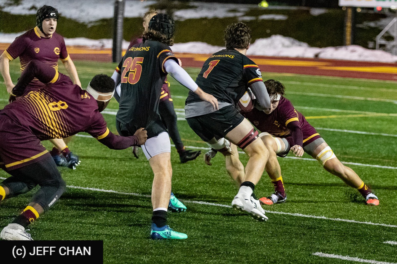 Victor DION -  Université Concordia - University of Guelph - Rugby - CANUMENS 2019 - Concordia U vs U Guelph - by Jeff Chan (#CANUMENS1904) Photo by: Jeff Chan | Siuxy Sports 2019-11-20