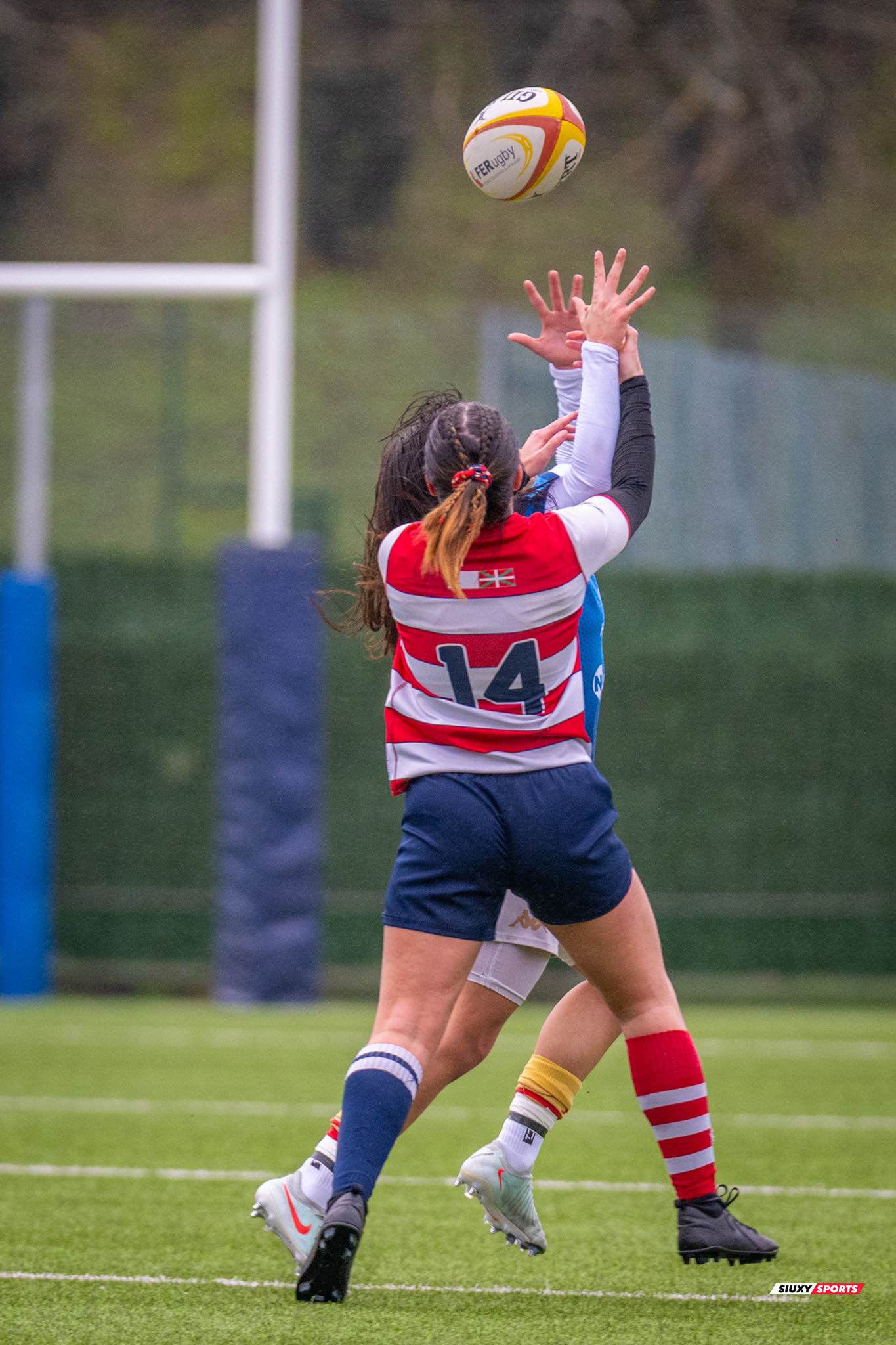  Universitario Bilbao Rugby - Unió Esportiva Santboiana - Rugby - FER 2026 -  Div Honor B Fem - Universitario Bilbao Rugby vs Unio Esportiva Santboiana (#FER26DHBFUBS1) Photo by: Fredy Monfoto | Siuxy Sports 2026-01-18