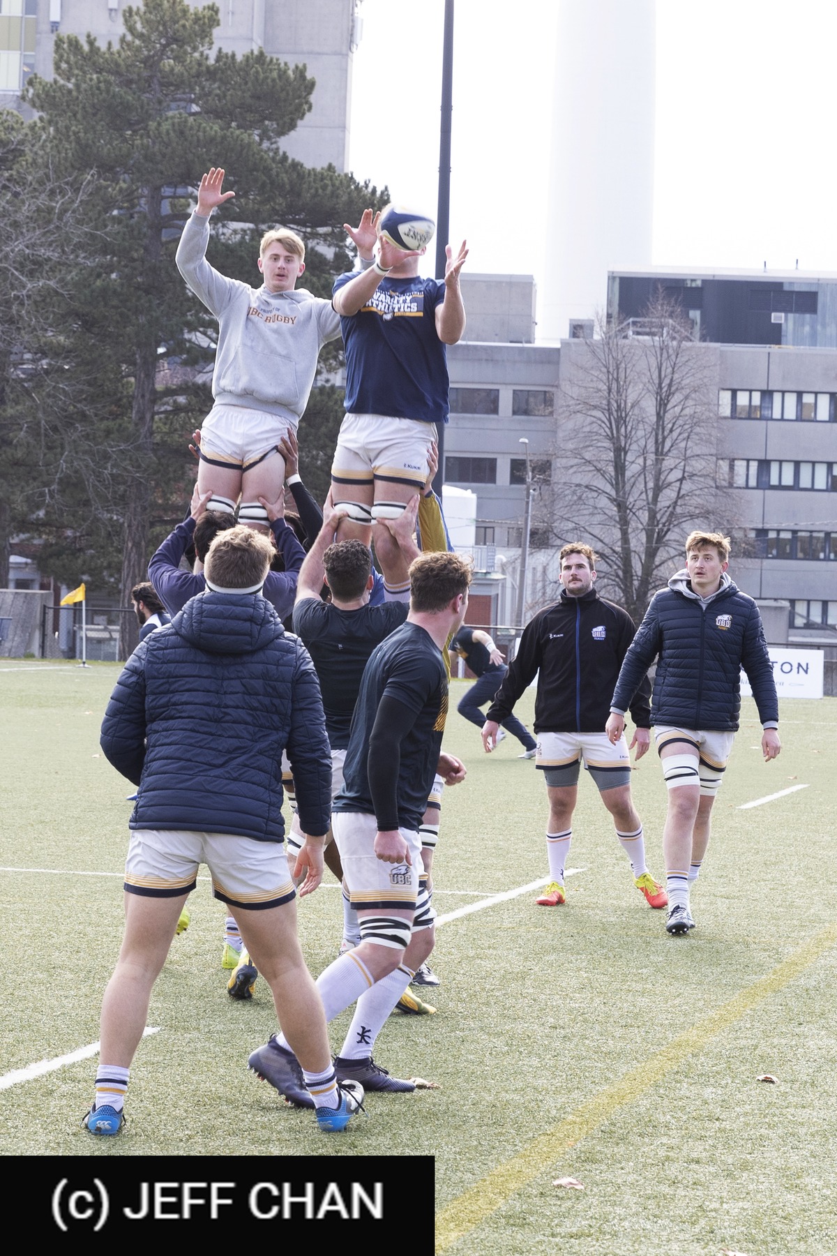 Frank CARSON - Hillyard CARSON - Bryce WORDEN -  University of British Columbia - Royal Military College of Canada - Rugby - CANUMENS 2021 - U British Columbia vs RMC of Canada - by Jeff Chan (#CANUMENS2102) Photo by: Jeff Chan | Siuxy Sports 2021-11-24