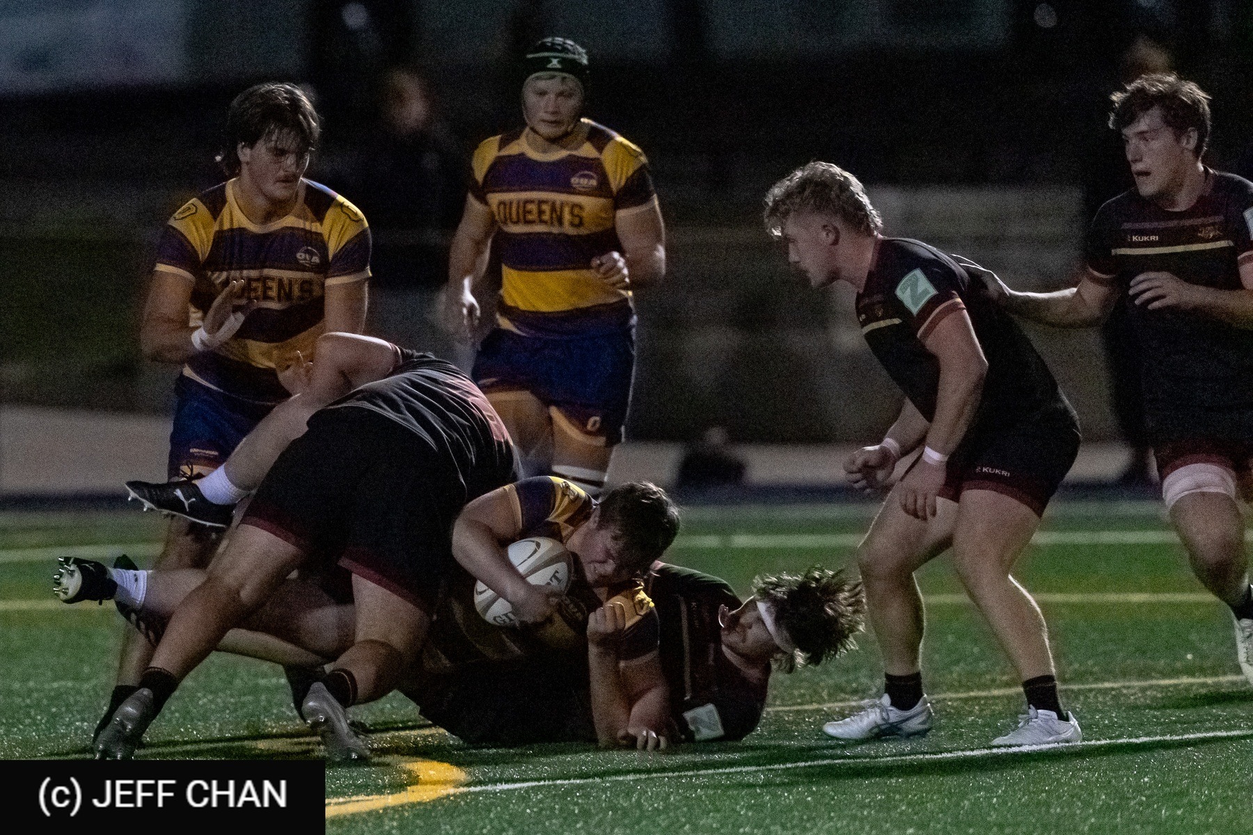  Queen's University - University of Guelph - Rugby - OUA 2025 Queen's vs Guelph (#OUA25QUGU10) Photo by: Jeff Chan | Siuxy Sports 2025-10-10