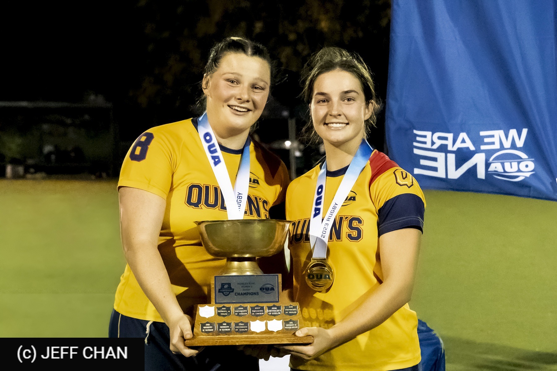  Queen's University - University of Guelph - Rugby - OUA 2023 Queen's (W) vs Guelph Final (#OUW23QWGU10) Photo by: Jeff Chan | Siuxy Sports 2023-10-27