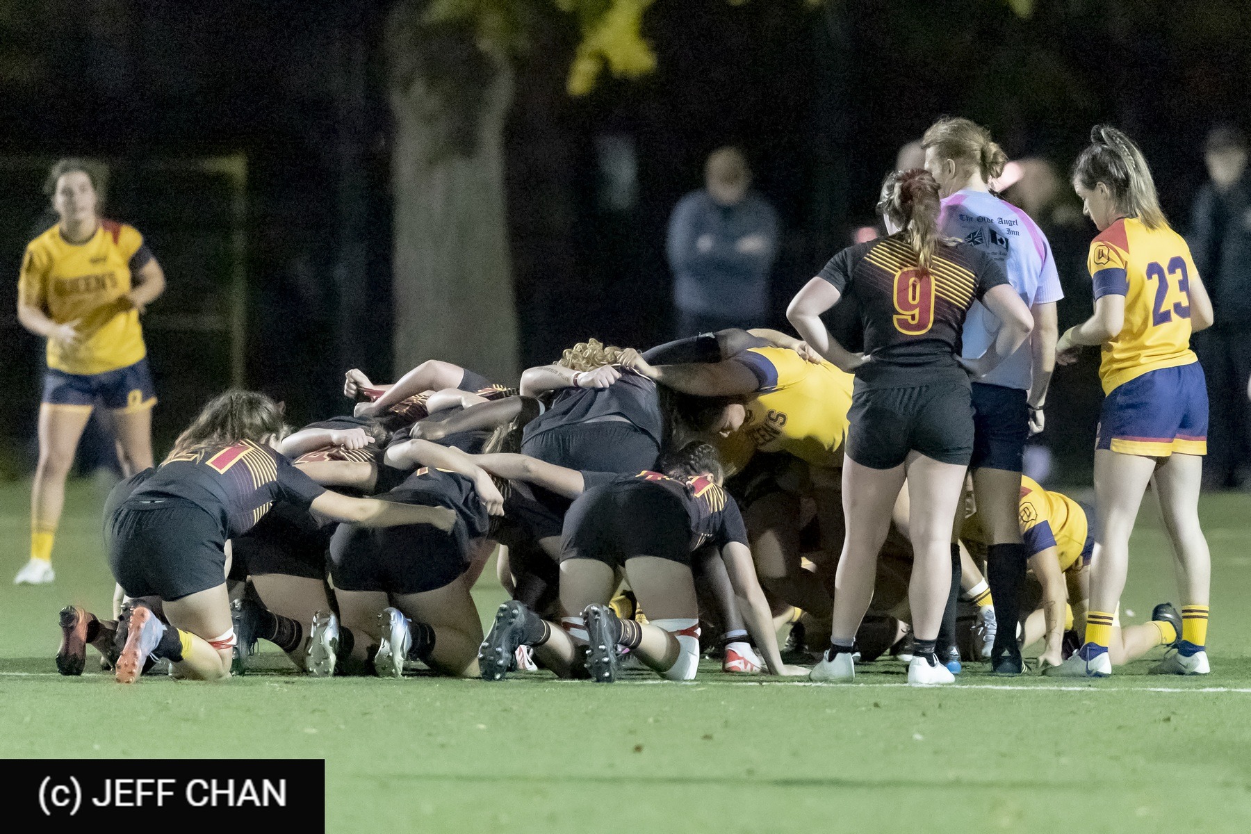  Queen's University - University of Guelph - Rugby - OUA 2023 Queen's (W) vs Guelph Final (#OUW23QWGU10) Photo by: Jeff Chan | Siuxy Sports 2023-10-27