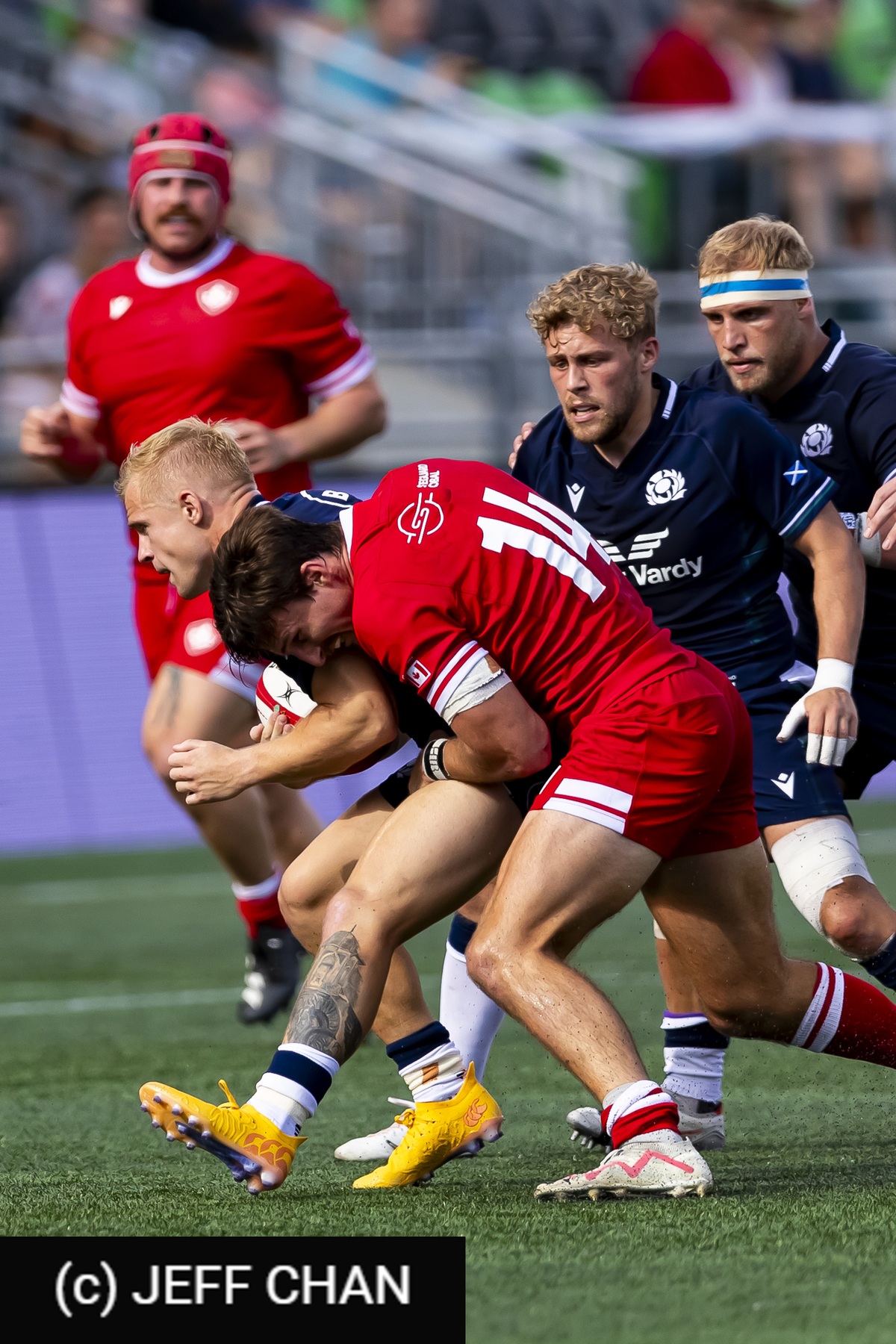  Canada Rugby XV M - Scotland national rugby union team - Rugby - Canada vs Scotland - 2024 TD Place - Post Game - by Jeff Chan (#CANSCO240709) Photo by: Jeff Chan | Siuxy Sports 2024-07-06