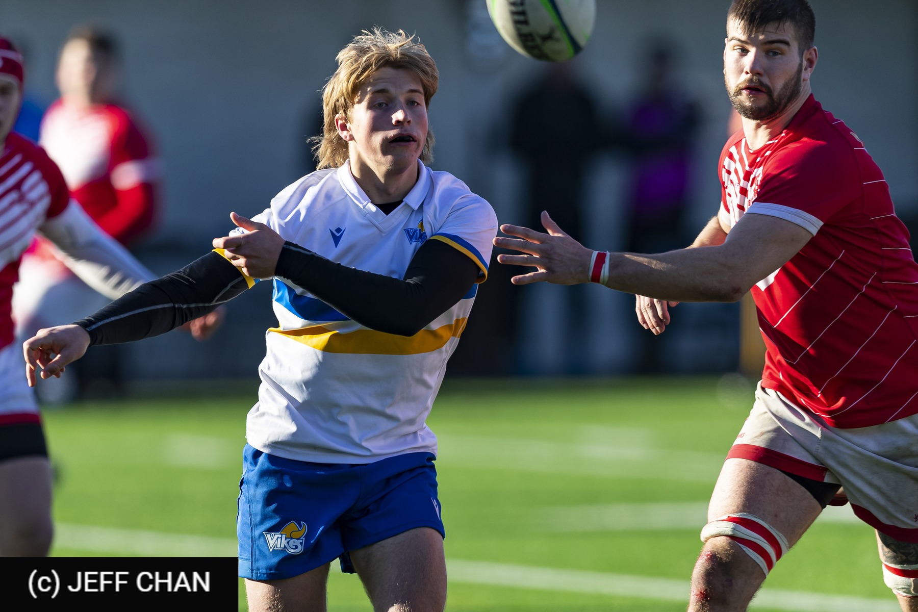 Alex GAMAGE -  University of Victoria - Memorial University of Newfoundland - Rugby - CANUMENS 2022 - U Victoria vs Memorial U -  by Jeff Chan (#CANUMENS2209) Photo by: Jeff Chan | Siuxy Sports 2022-12-04
