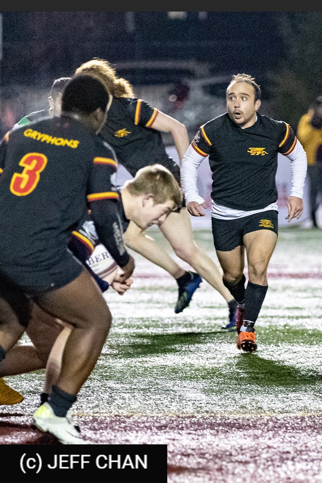 Riley Di NARDO -  Université Concordia - University of Guelph - Rugby - CANUMENS 2019 - Concordia U vs U Guelph - by Jeff Chan (#CANUMENS1904) Photo by: Jeff Chan | Siuxy Sports 2019-11-20