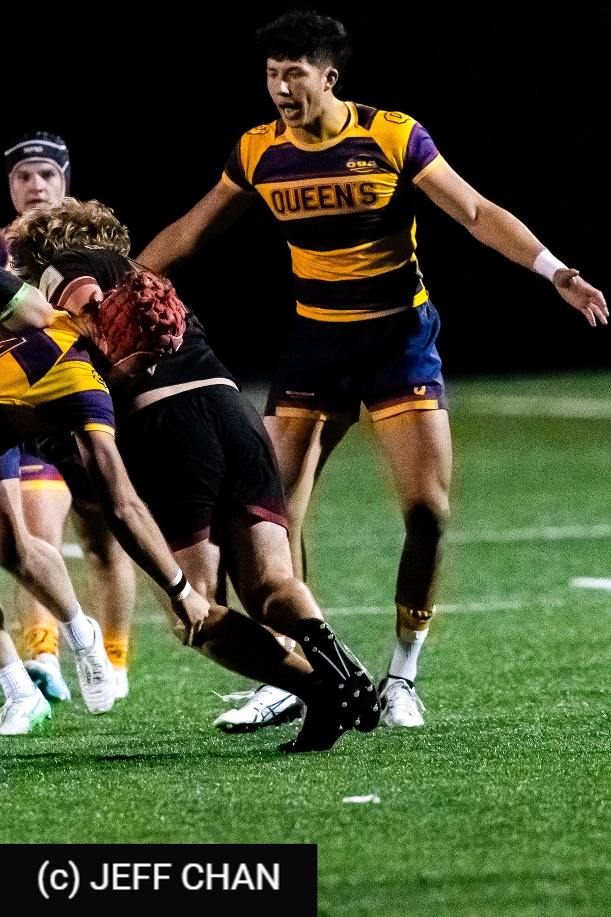  Queen's University - University of Guelph - Rugby - OUA 2025 Queen's vs Guelph (#OUA25QUGU10) Photo by: Jeff Chan | Siuxy Sports 2025-10-10