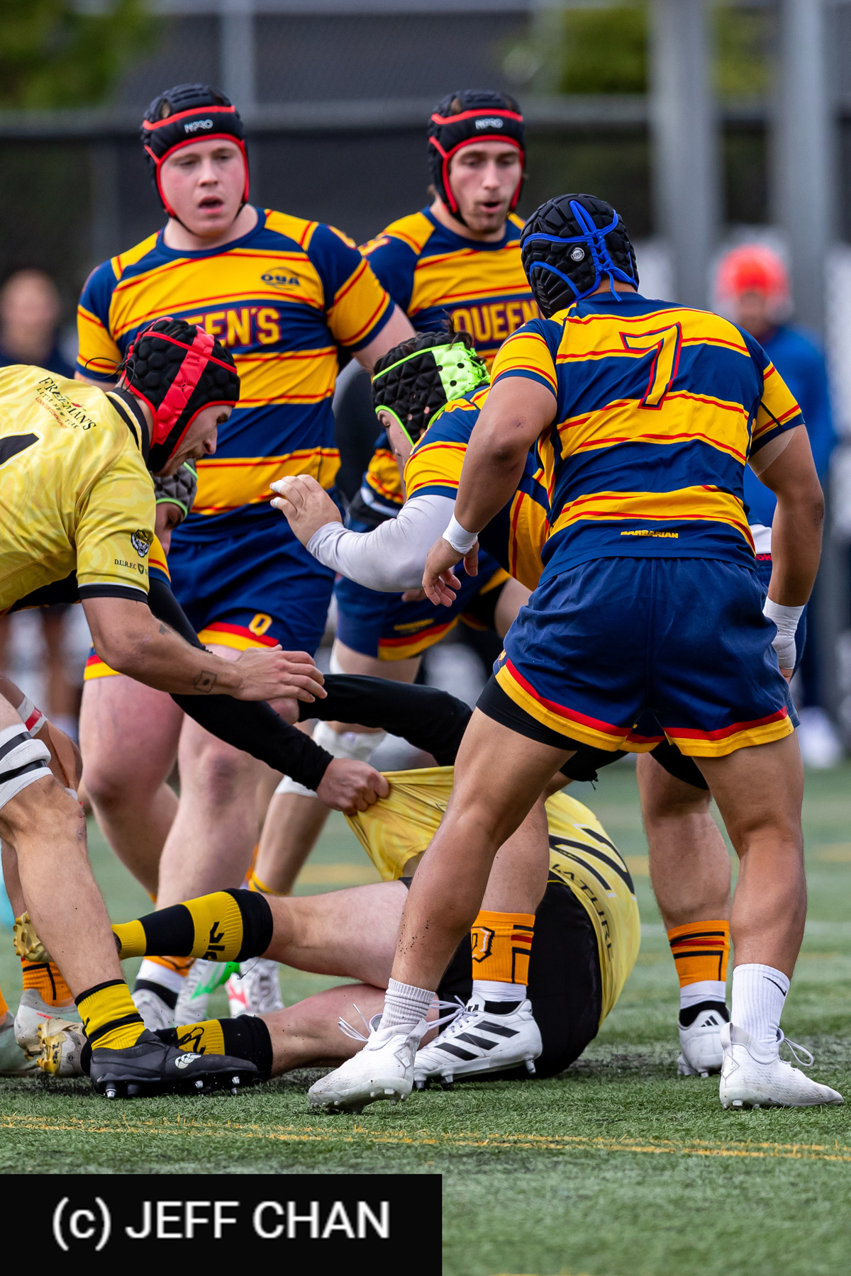  Queen's University - Dalhousie University - Rugby - CANUMENS 2025 - Queen's University vs Dalhousie University - Game#5 by Jeff Chan (#CANUMENS2575) Photo by: Jeff Chan | Siuxy Sports 2025-11-14