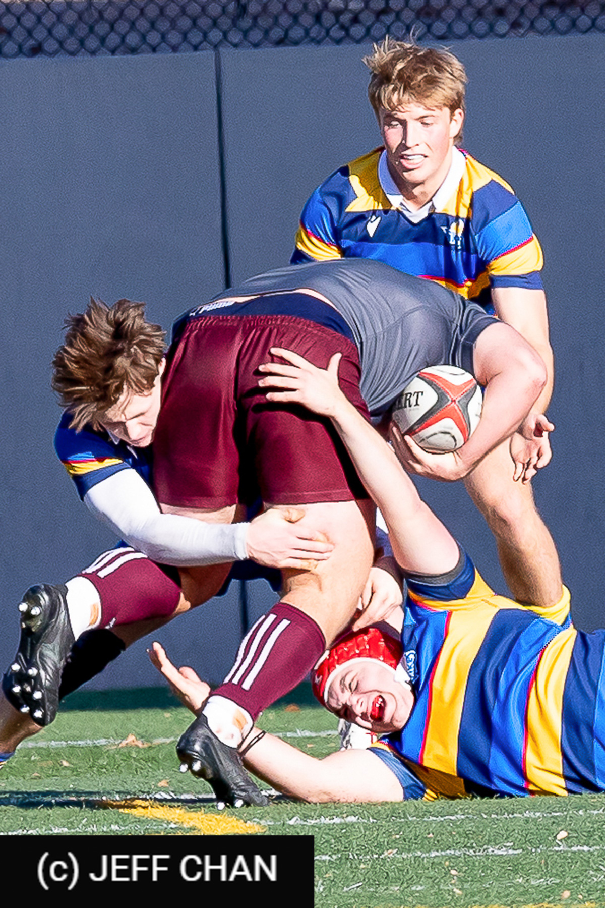 Alex GAMAGE -  Université Ottawa - University of Victoria - Rugby - CANUMENS 2024 - Consolation Semi - Ottawa vs UVic by Jeff Chan (#CANUMENS2406) Photo by: Jeff Chan | Siuxy Sports 2024-11-15