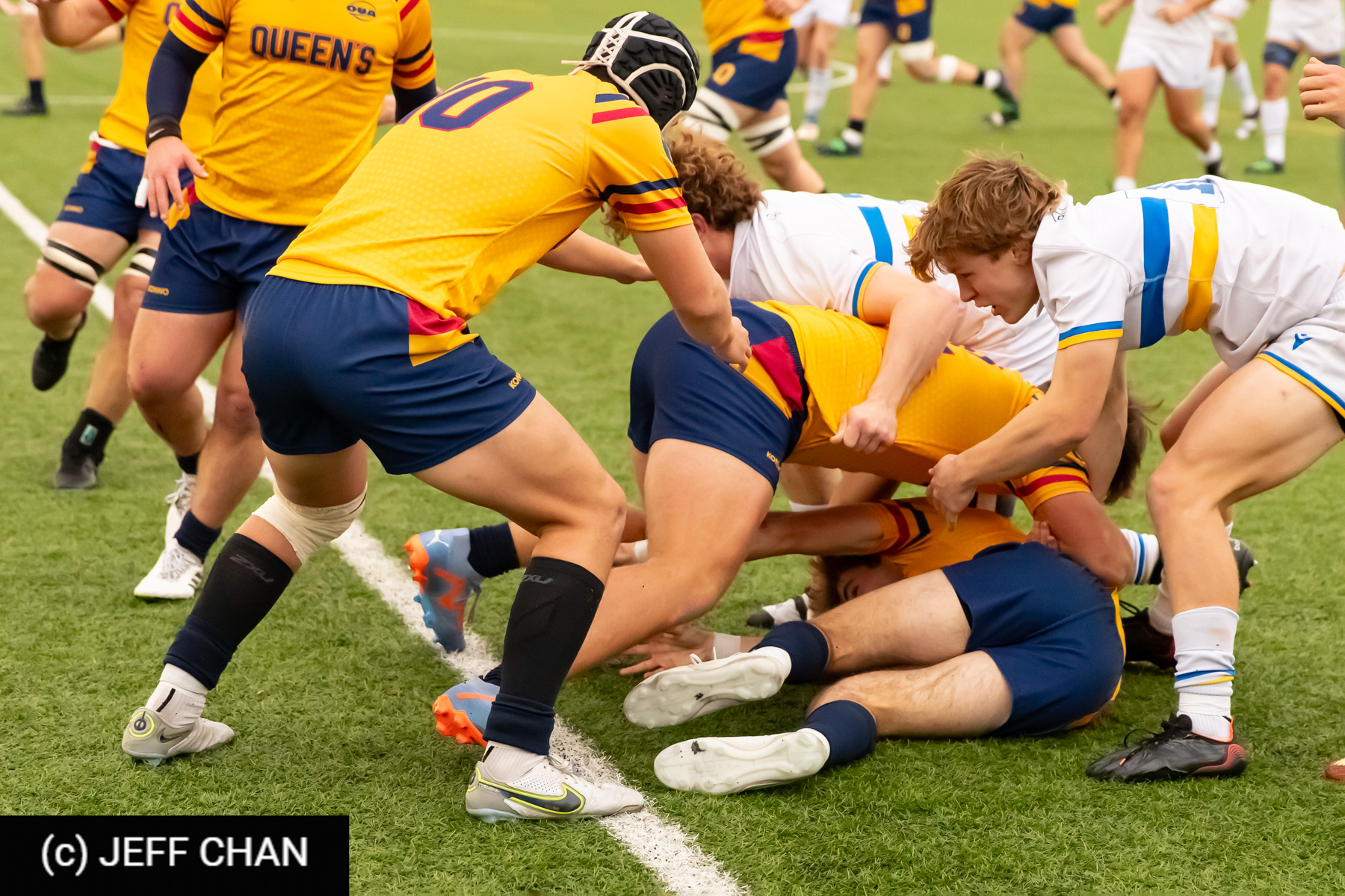  Queen's University - University of Victoria - Rugby - CANUMENS 2023 - Quarter final - Queen's vs UVic by Jeff Chan (#CANUMENS2301) Photo by: Jeff Chan | Siuxy Sports 2023-11-15