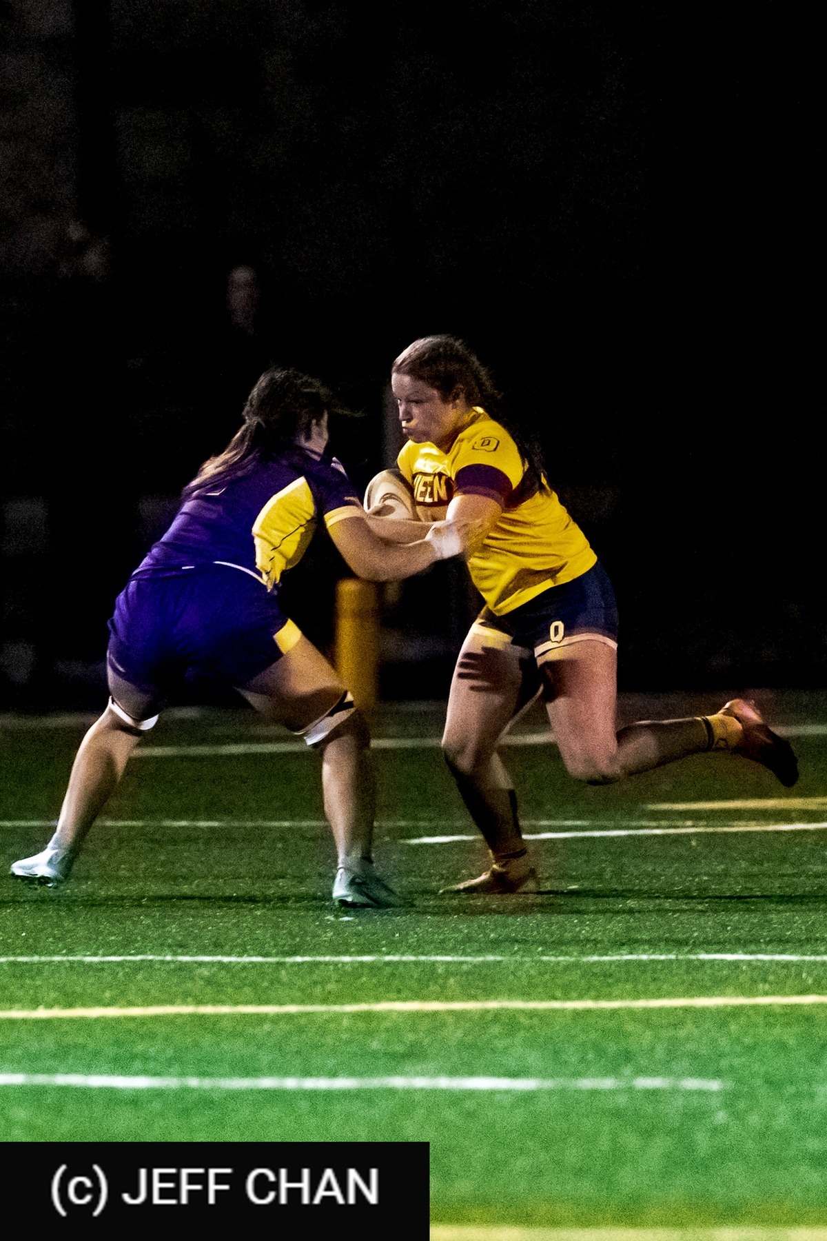 Queen's University - Wilfrid Laurier University - Rugby - OUA 2025 Queen's (W) vs Laurier (#OUW25QWLA10) Photo by: Jeff Chan | Siuxy Sports 2025-10-17