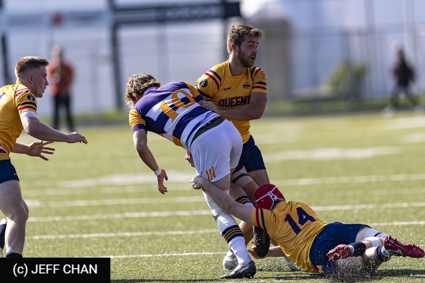  Queen's University - Wilfrid Laurier University - Rugby - OUA 2022 Queen's vs Laurier (#OUA22QULA10) Photo by: Jeff Chan | Siuxy Sports 2022-10-23