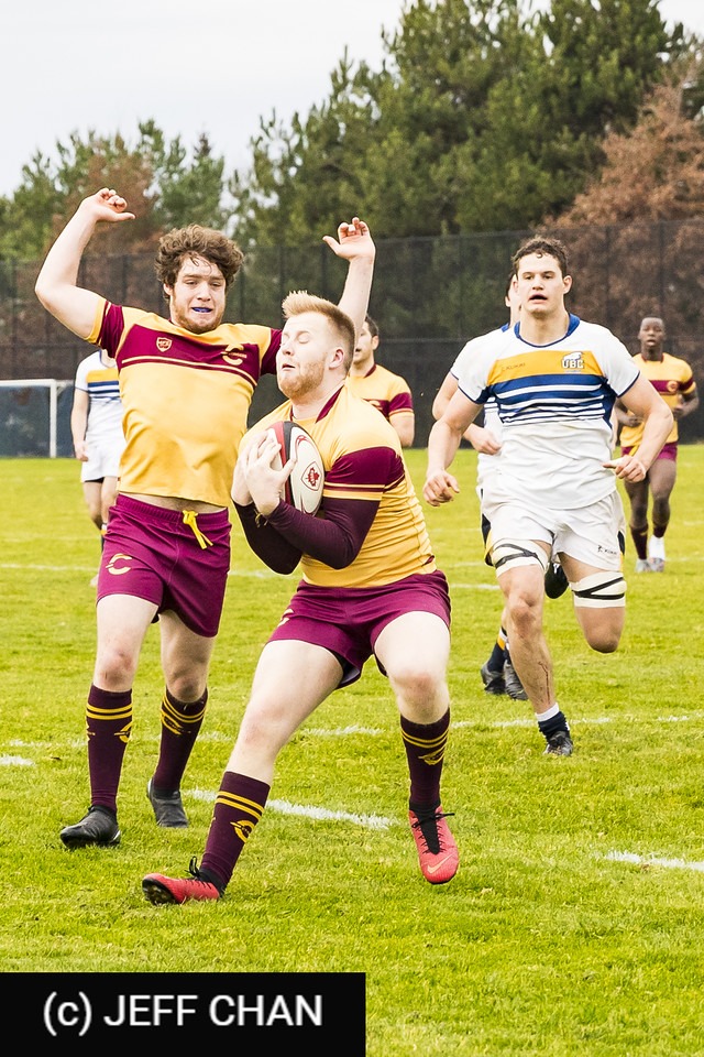 Michael SMITH - Jean-Christophe VINETTE -  University of British Columbia - Université Concordia - Rugby - CANUMENS 2018 - U British Columbia vs Concordia U by Jeff Chan (#CANUMENS1803) Photo by: Jeff Chan | Siuxy Sports 2018-11-21