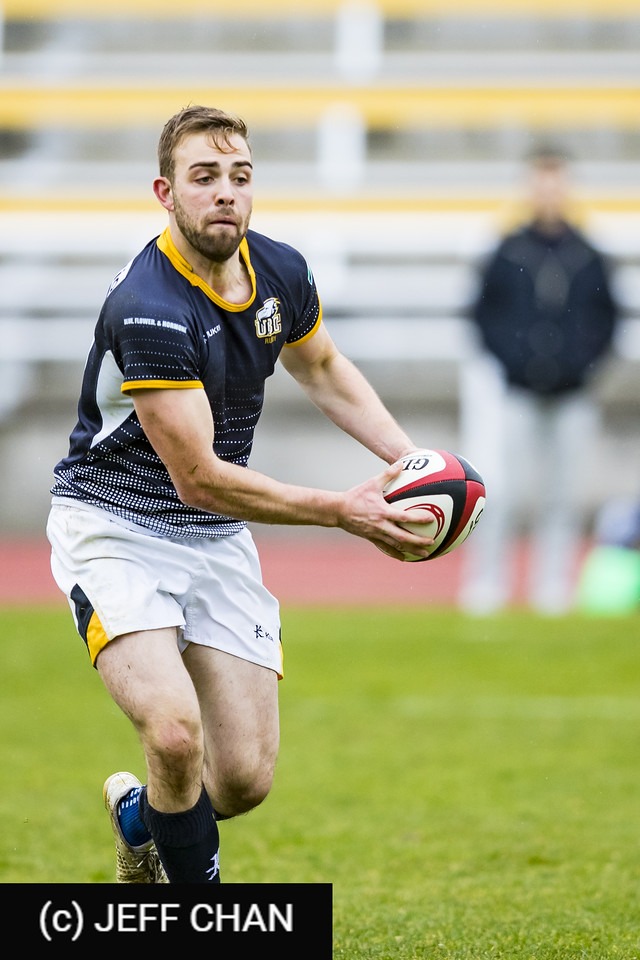 Nick COLLETT -  Queen's University - University of British Columbia - Rugby - CANUMENS 2018 - Queen's U vs U British Columbia - Gold Game by Jeff Chan (#CANUMENS1809) Photo by: Jeff Chan | Siuxy Sports 2018-11-25