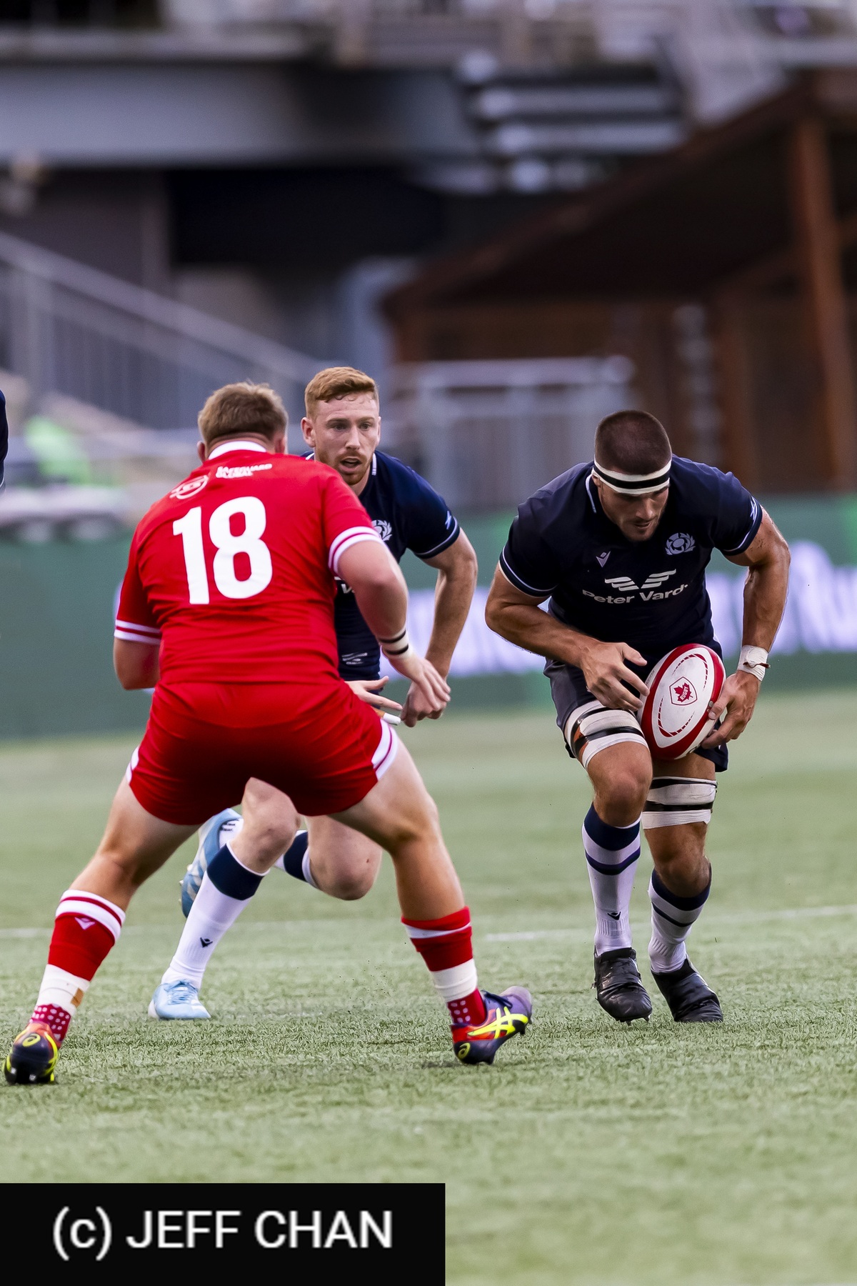  Canada Rugby XV M - Scotland national rugby union team - Rugby - Canada vs Scotland - 2024 TD Place - Post Game - by Jeff Chan (#CANSCO240709) Photo by: Jeff Chan | Siuxy Sports 2024-07-06