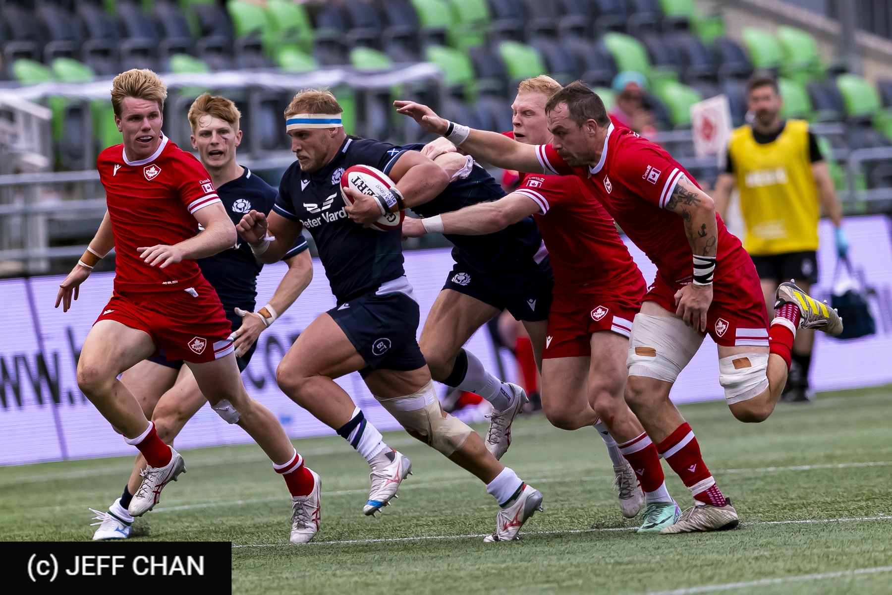  Canada Rugby XV M - Scotland national rugby union team - Rugby - Canada vs Scotland - 2024 TD Place - Post Game - by Jeff Chan (#CANSCO240709) Photo by: Jeff Chan | Siuxy Sports 2024-07-06