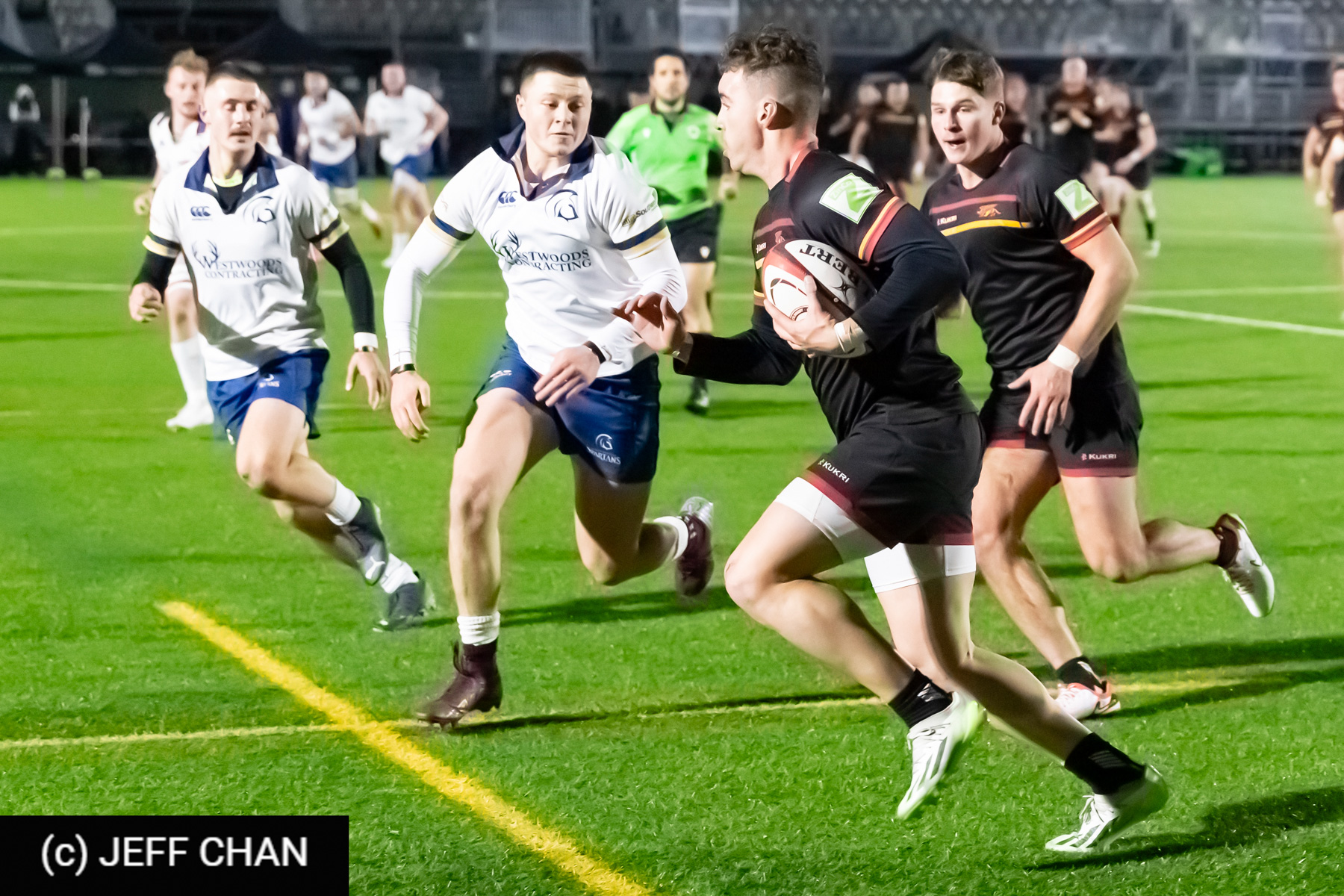 Jacob INCE - Fynn MURPHY -  University of Guelph - Trinity Western University - Rugby - CANUMENS 2023 - Quarter final - Guelph vs Trinity Western by Jeff Chan (#CANUMENS2302) Photo by: Jeff Chan | Siuxy Sports 2023-11-15