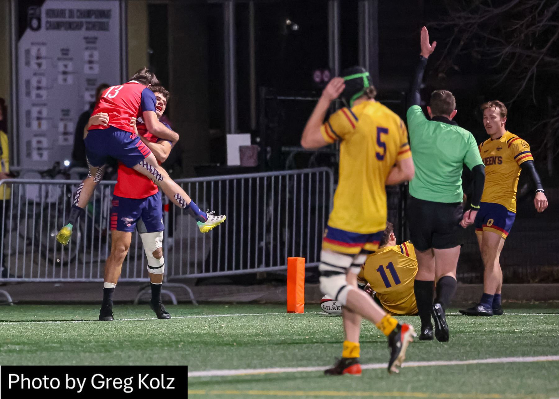 Connor GITTENS -  ÉTS (École de technologie supérieure) - Queen's University - Rugby - CANUMENS 2024 - Final - ETS vs Queen's by Greg Kolz (#CANUMENS2413) Photo by: Greg Kolz | Siuxy Sports 2024-11-17