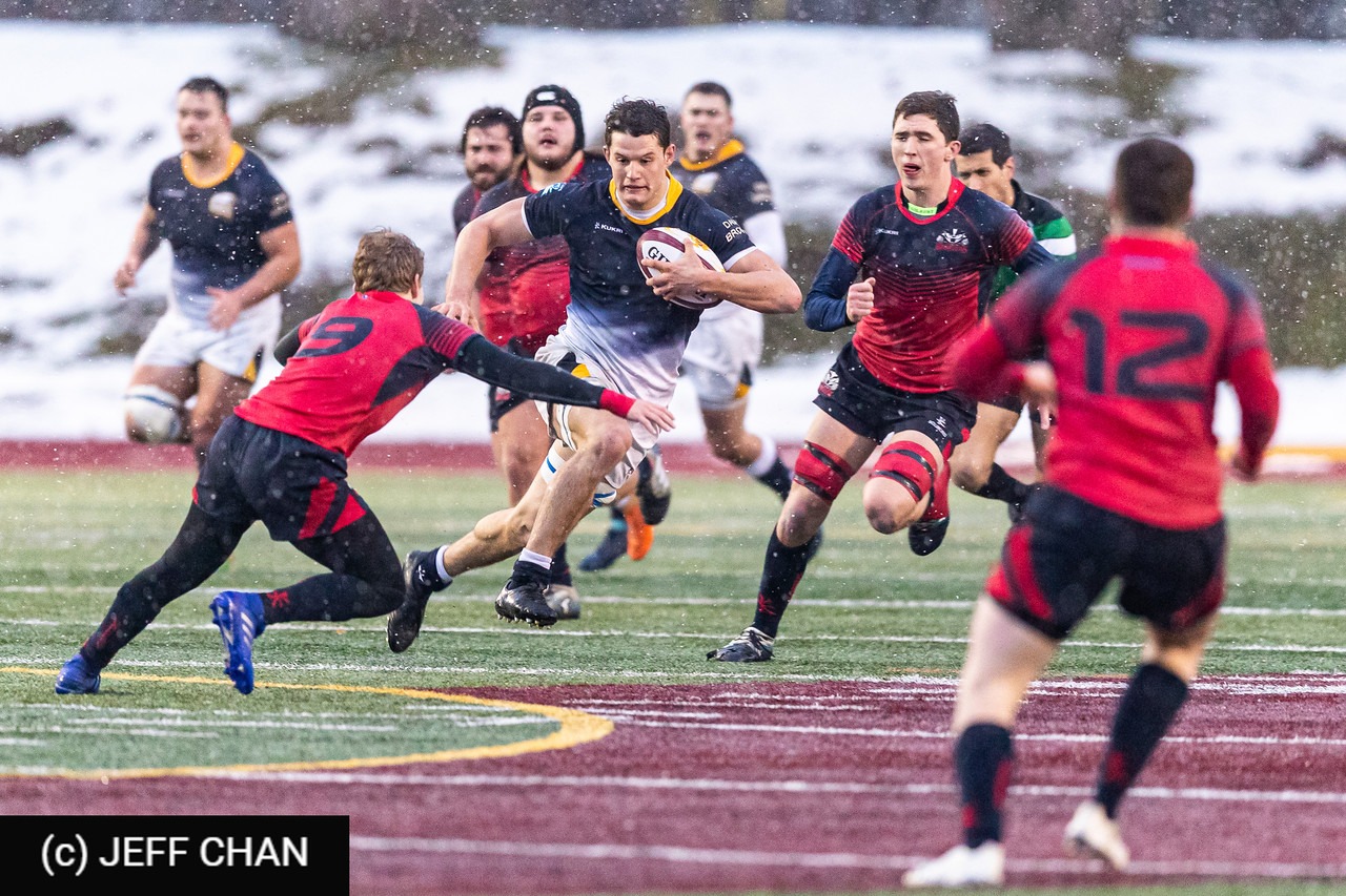 Myles MALONEY - Steven MEDVESKY -  University of British Columbia - Brock University - Rugby - CANUMENS 2019 - U British Columbia vs Brock U - by Jeff Chan (#CANUMENS1902) Photo by: Jeff Chan | Siuxy Sports 2019-11-20