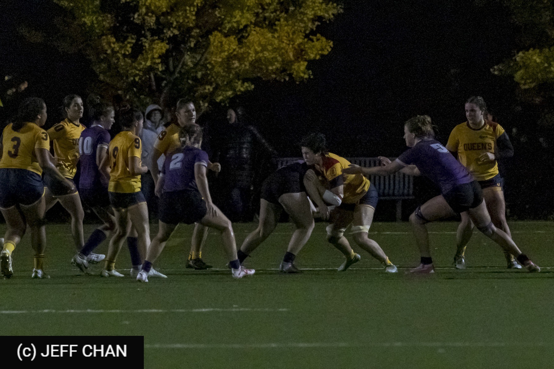  Queen's University - University of Western Ontario - Rugby - OUA 2023 Queen's (W) vs Western Semi (#OUW23QWWE10) Photo by: Jeff Chan | Siuxy Sports 2023-10-20