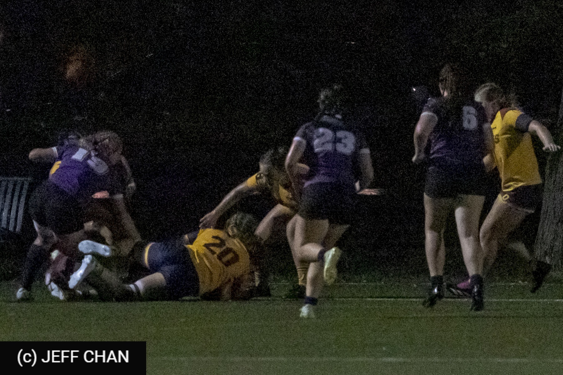  Queen's University - University of Western Ontario - Rugby - OUA 2023 Queen's (W) vs Western Semi (#OUW23QWWE10) Photo by: Jeff Chan | Siuxy Sports 2023-10-20