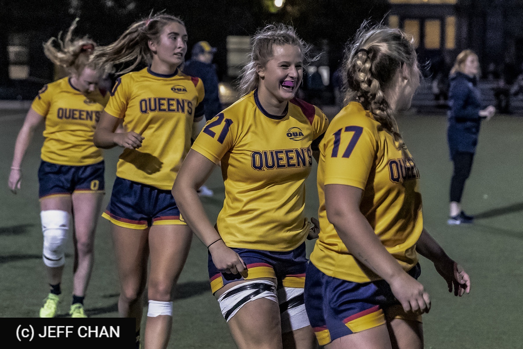 Queen's University - Trent University - Rugby - OUA 2022 Queen's (W) vs Trent (#OUW22QWTR10) Photo by: Jeff Chan | Siuxy Sports 2022-10-07