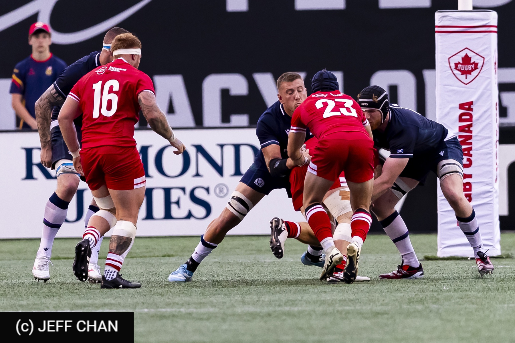 Canada Rugby XV M - Scotland national rugby union team - Rugby - Canada vs Scotland - 2024 TD Place - Post Game - by Jeff Chan (#CANSCO240709) Photo by: Jeff Chan | Siuxy Sports 2024-07-06