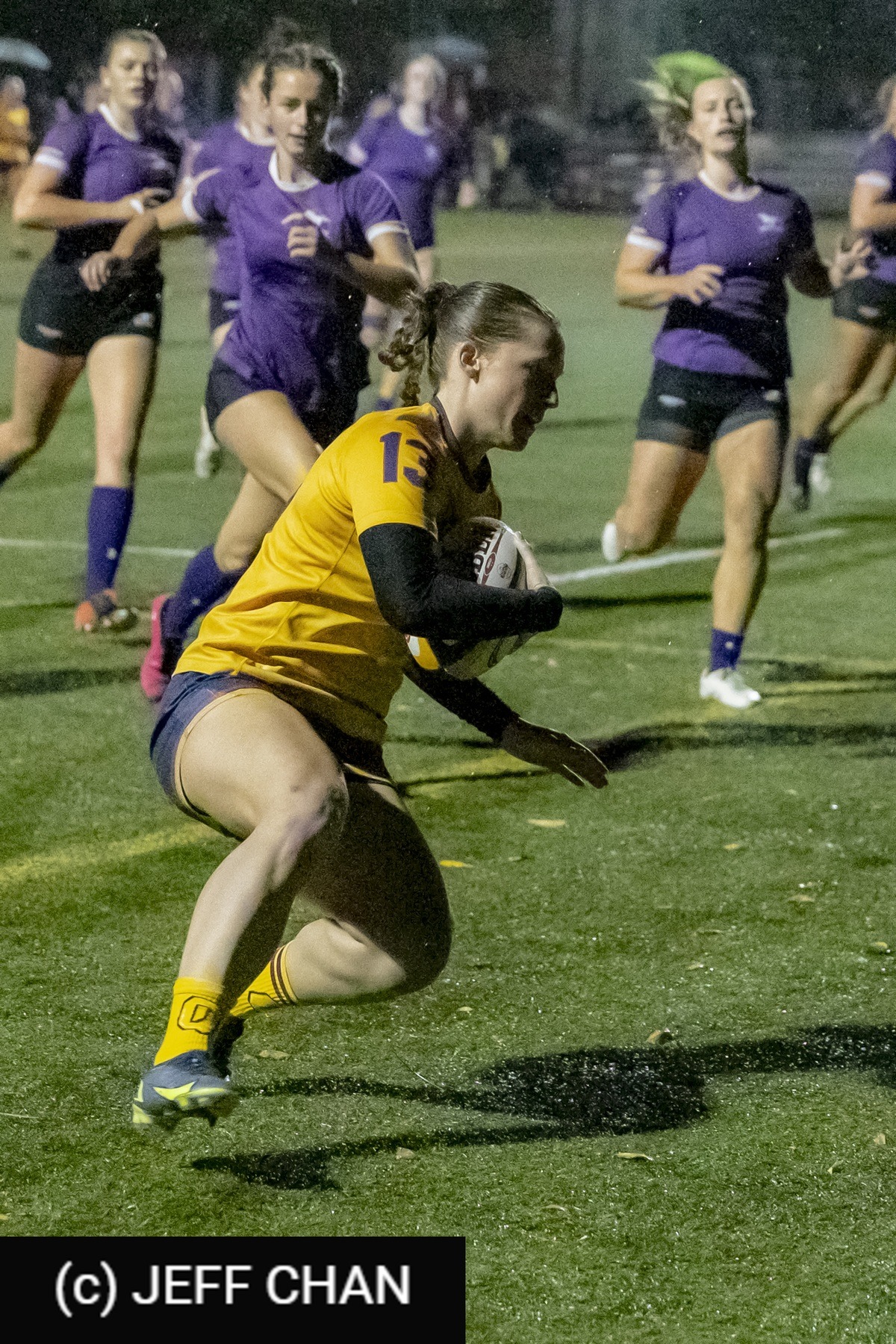  Queen's University - University of Western Ontario - Rugby - OUA 2023 Queen's (W) vs Western Semi (#OUW23QWWE10) Photo by: Jeff Chan | Siuxy Sports 2023-10-20