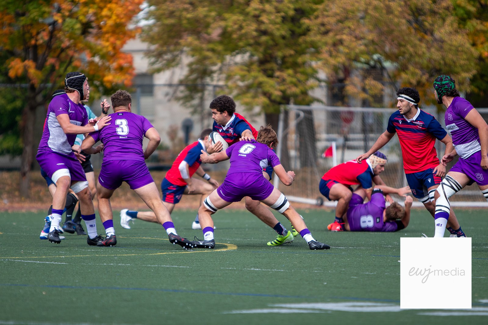  ÉTS (École de technologie supérieure) - Bishop's University - Rugby - RSEQ 2025 - Rugby M - Piranhas ETS vs Bishop's Gaiters - Reel 3 (#RSEQ25RMEB105) Photo by: Erin Jefferies | Siuxy Sports 2025-10-18