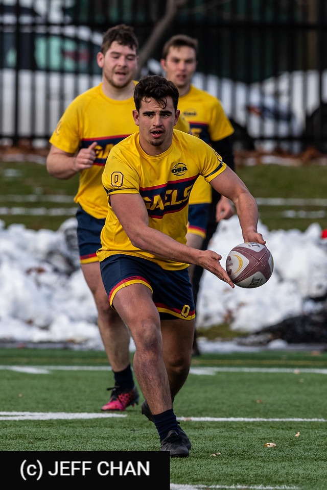 Joshua ENGELBRECHT - Ruairidh MACPHAIL -  Queen's University - University of Victoria - Rugby - CANUMENS 2019 - Queen's U vs U Victoria - by Jeff Chan (#CANUMENS1905) Photo by: Jeff Chan | Siuxy Sports 2019-11-22