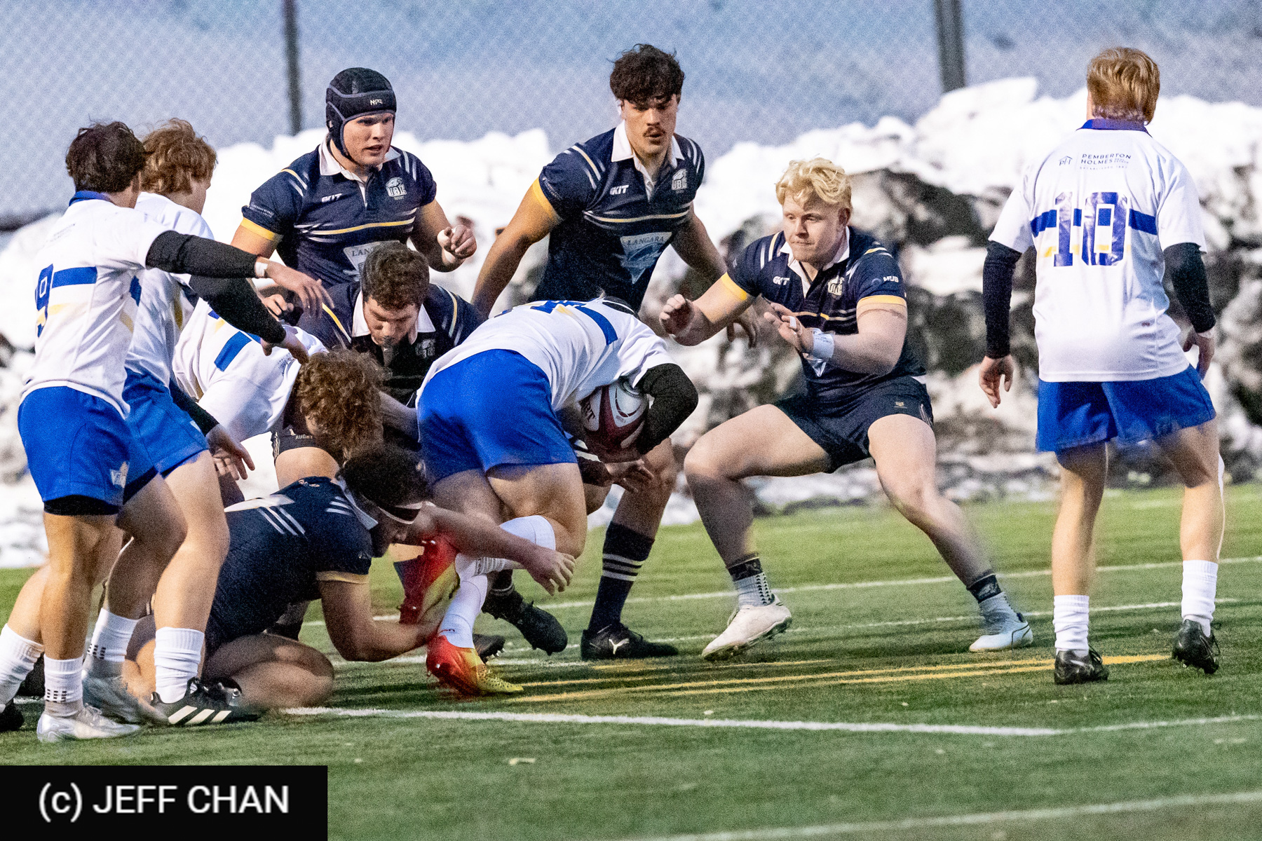  University of British Columbia - University of Victoria - Rugby - CANUMENS 2025 -University of British Columbia vs University of Victoria - Game#11 by Jeff Chan (#CANUMENS2561) Photo by: Jeff Chan | Siuxy Sports 2025-11-16