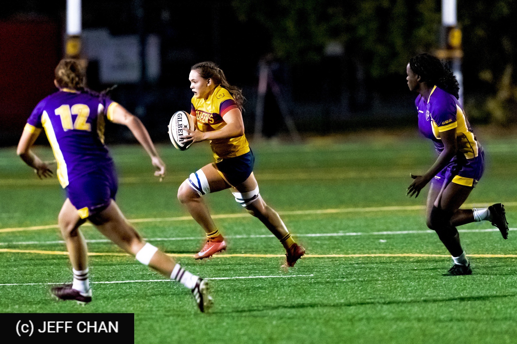  Queen's University - Wilfrid Laurier University - Rugby - OUA 2025 Queen's (W) vs Laurier (#OUW25QWLA10) Photo by: Jeff Chan | Siuxy Sports 2025-10-17