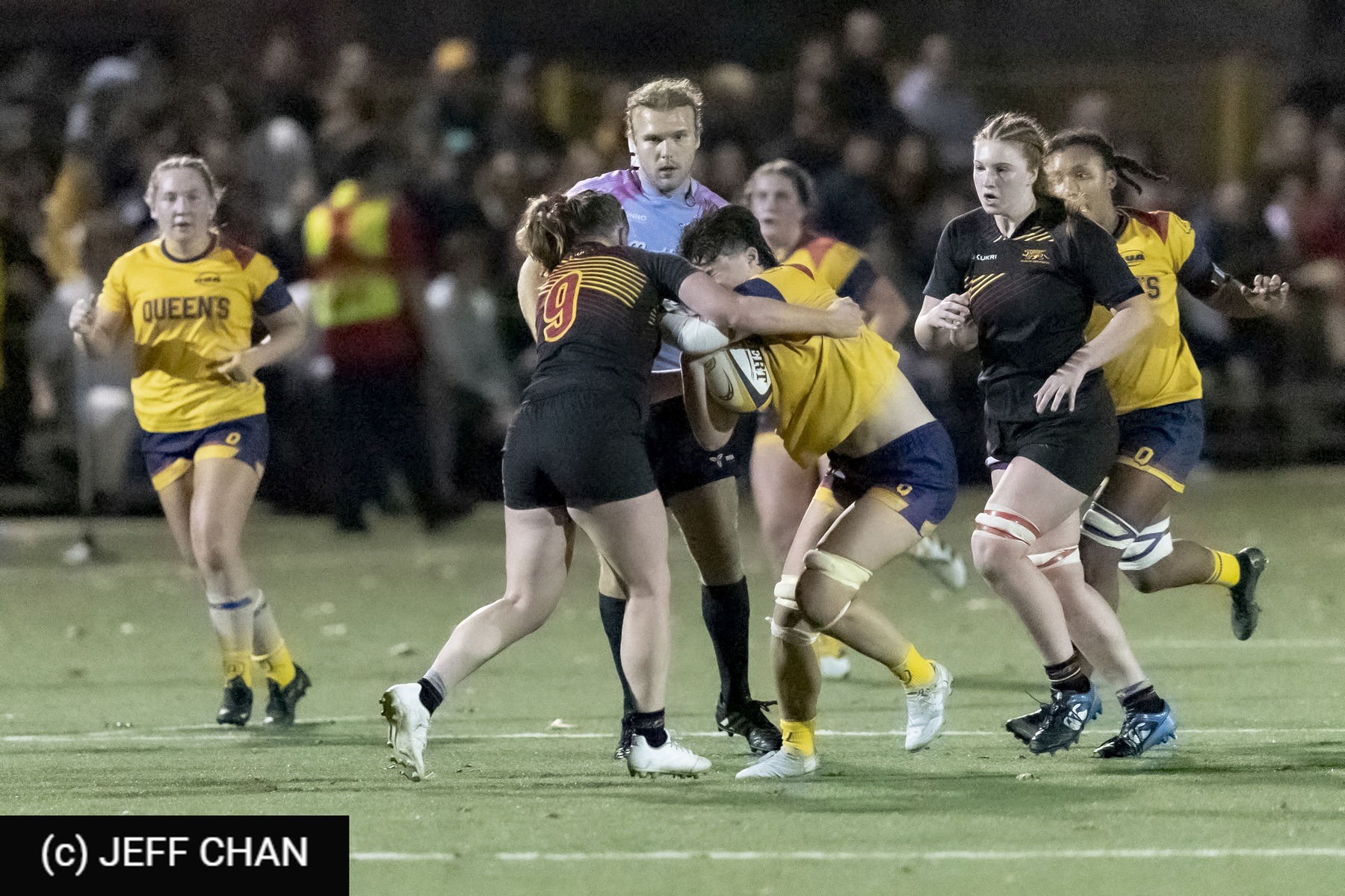  Queen's University - University of Guelph - Rugby - OUA 2023 Queen's (W) vs Guelph Final (#OUW23QWGU10) Photo by: Jeff Chan | Siuxy Sports 2023-10-27