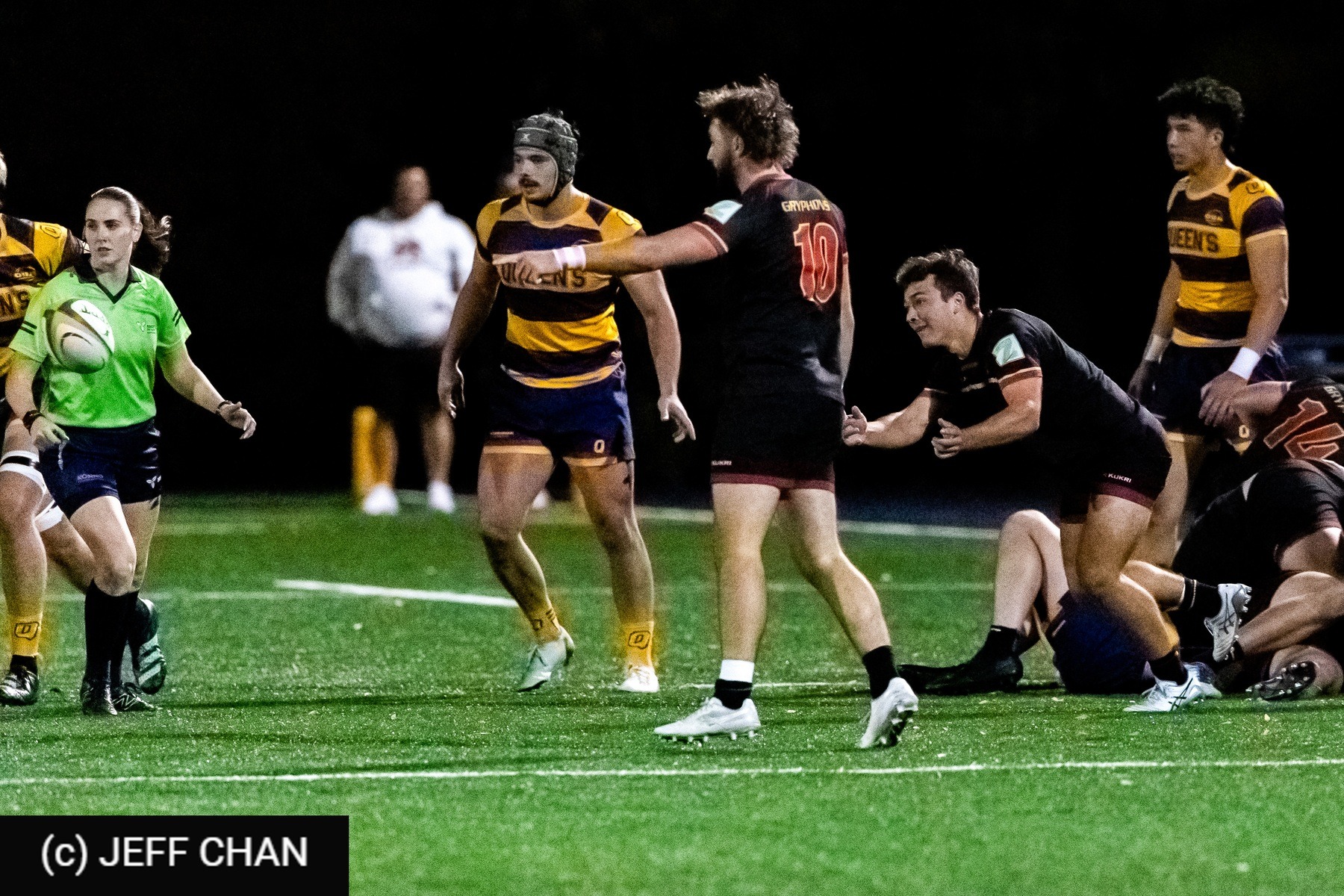  Queen's University - University of Guelph - Rugby - OUA 2025 Queen's vs Guelph (#OUA25QUGU10) Photo by: Jeff Chan | Siuxy Sports 2025-10-10