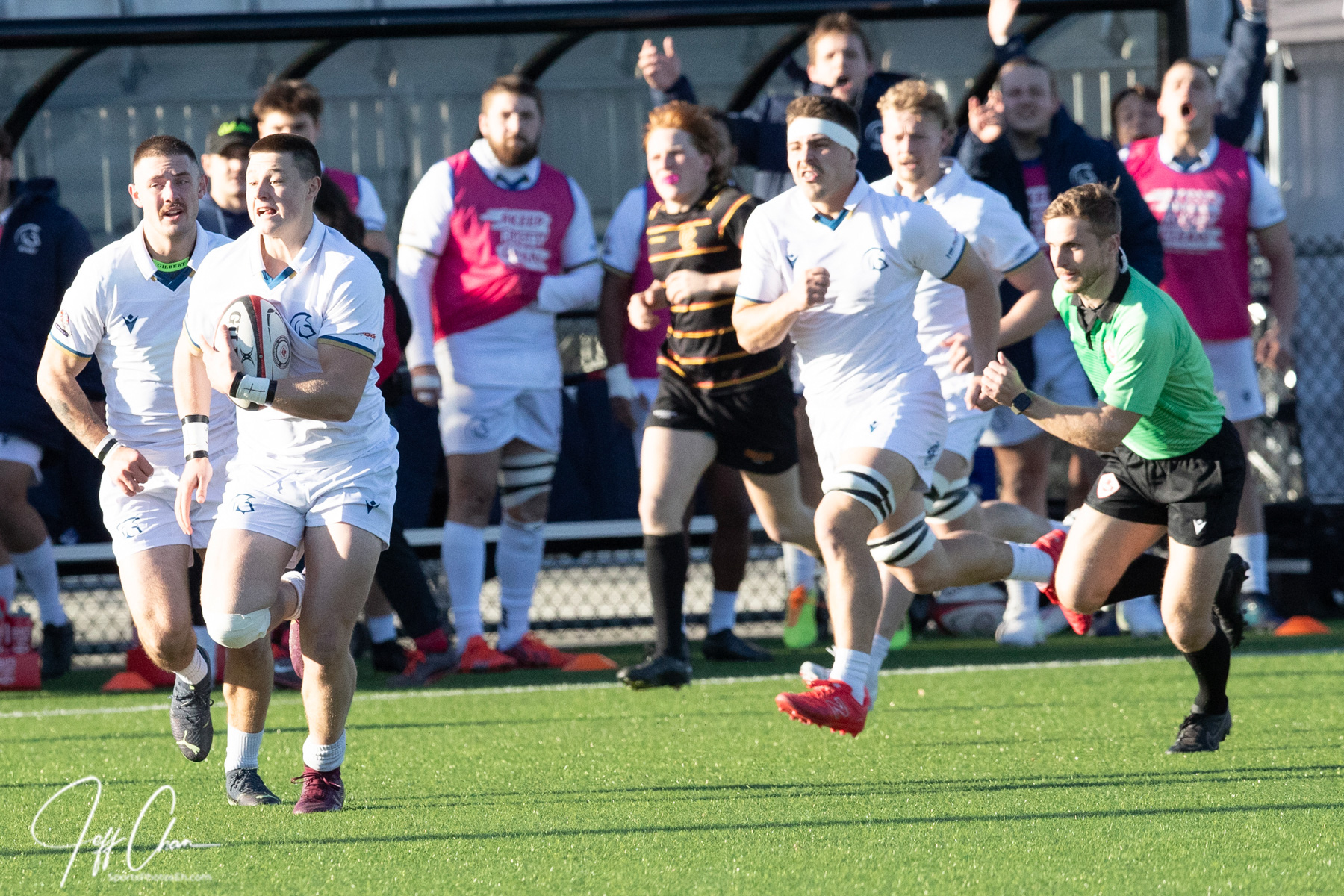  Trinity Western University - University of Calgary - Rugby - CANUMENS 2023 - Semi final - Trinity W vs Calgary U by Jeff Chan (#CANUMENS2308) Photo by: Jeff Chan | Siuxy Sports 2023-11-17