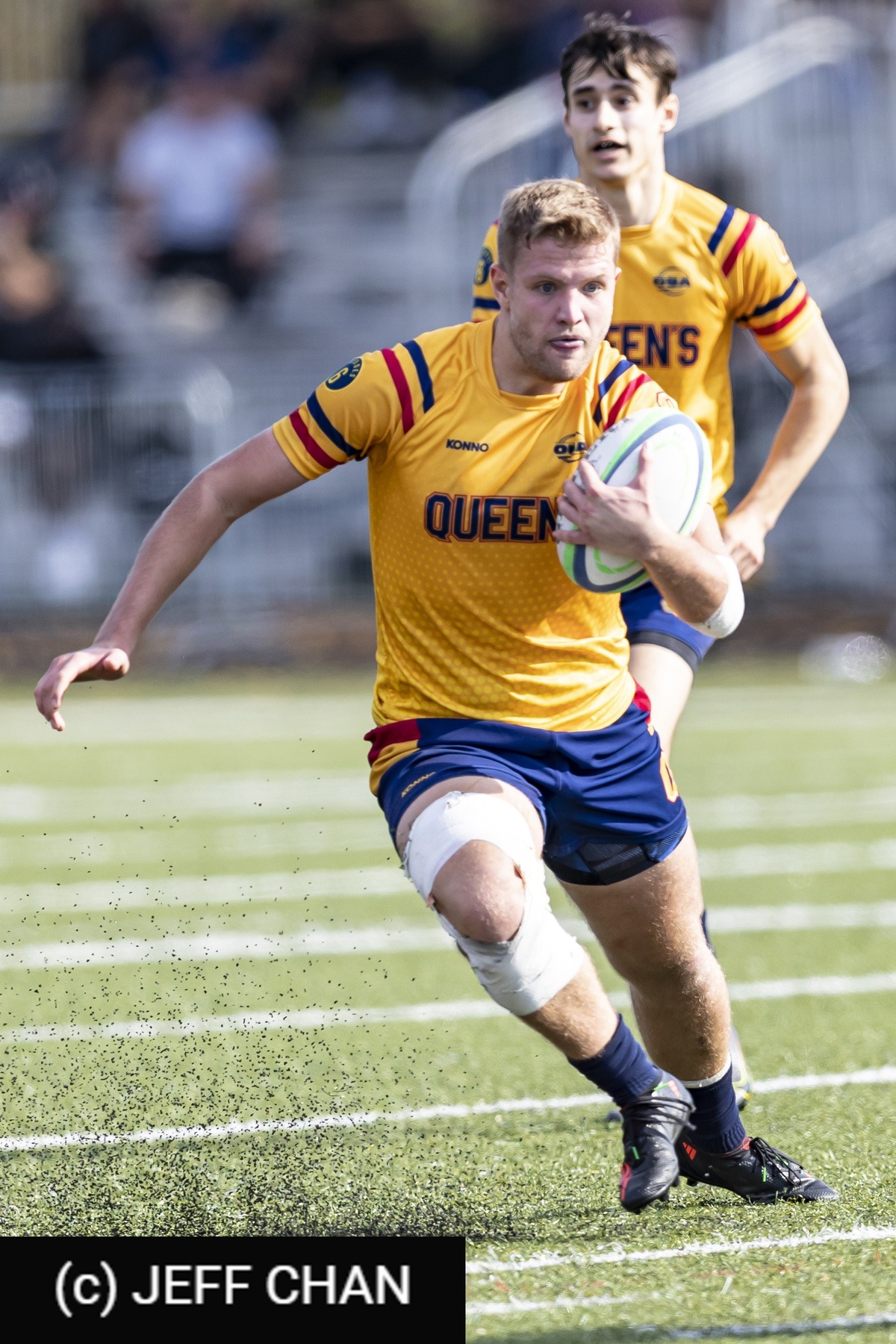  Queen's University - Wilfrid Laurier University - Rugby - OUA 2022 Queen's vs Laurier (#OUA22QULA10) Photo by: Jeff Chan | Siuxy Sports 2022-10-23