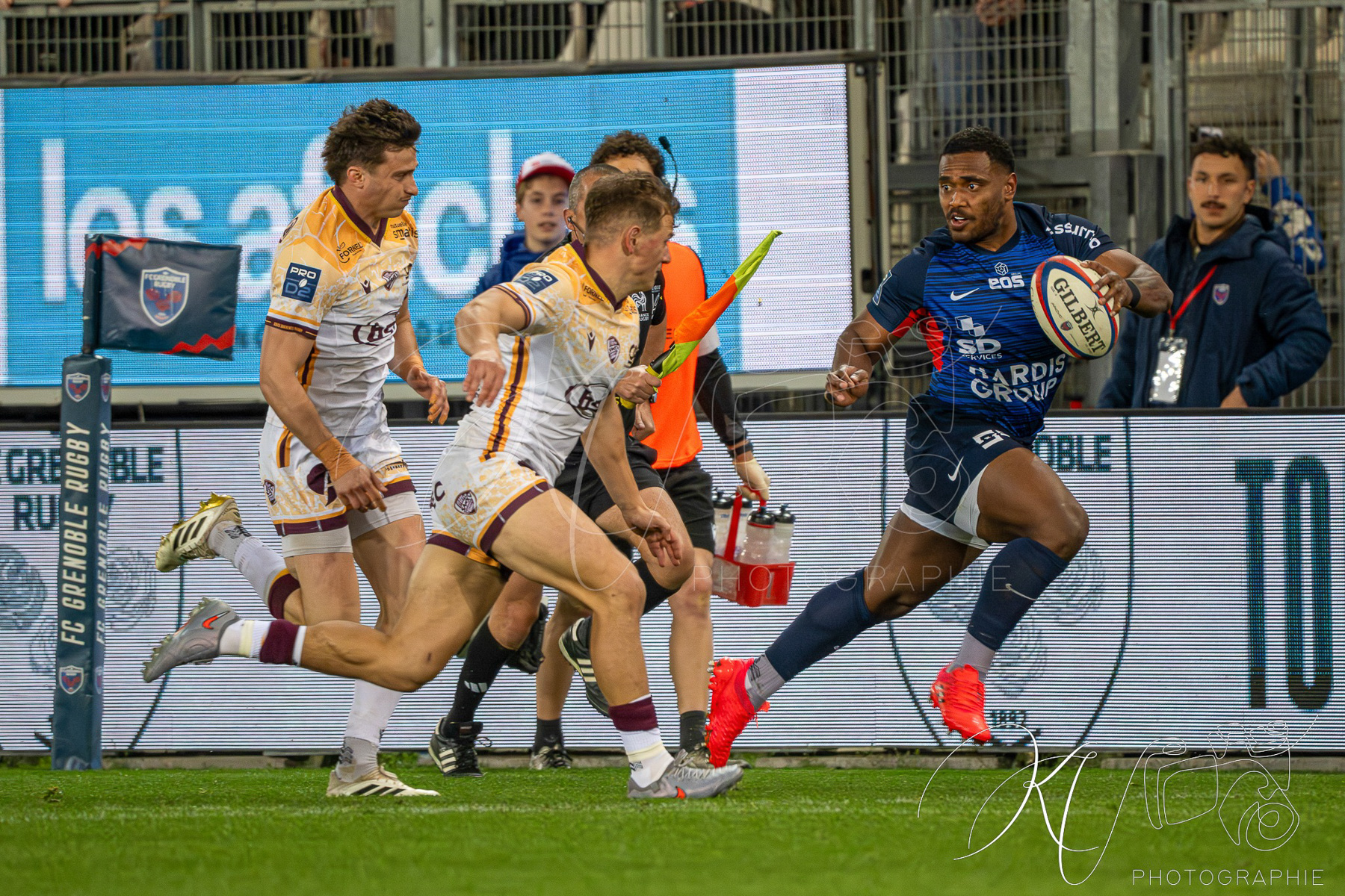  FC Grenoble Rugby - Soyaux Angoulême - Rugby - FFR 2026 - Pro D2 - FC Grenoble vs Soyaux Angoulème (#FFR26PD2GA3) Photo by: Karine Valentin | Siuxy Sports 2026-03-06