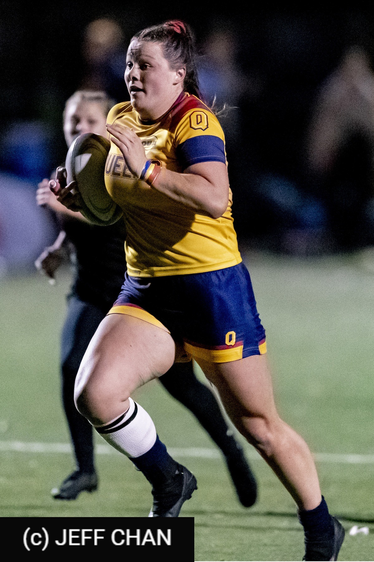  Queen's University - University of Guelph - Rugby - OUA 2022 Queen's (W) vs Guelph Champions (#OUW22QWGU10) Photo by: Jeff Chan | Siuxy Sports 2022-10-28