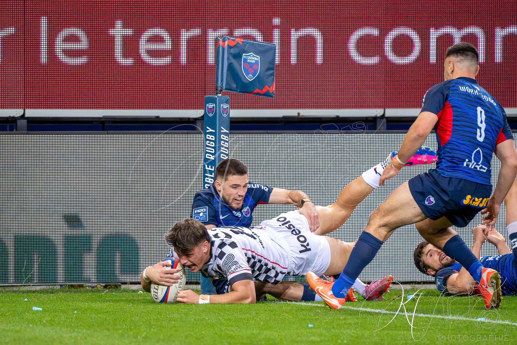  FC Grenoble Rugby - Valence Romans DR - Rugby - FFR 2026 - Pro D2 - Grenoble vs Valence (#FFR26PD2GRVA4) Photo by: Karine Valentin | Siuxy Sports 2026-04-02