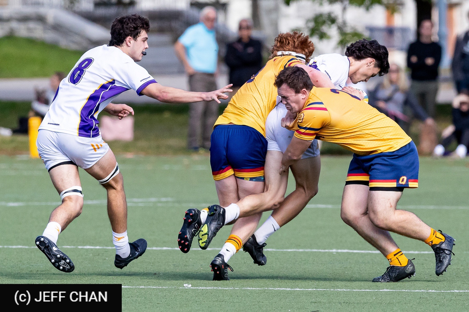  Queen's University - Wilfrid Laurier University - Rugby - OUA 2024 Queen's vs Laurier (#OUA24QULA10) Photo by: Jeff Chan | Siuxy Sports 2024-10-05