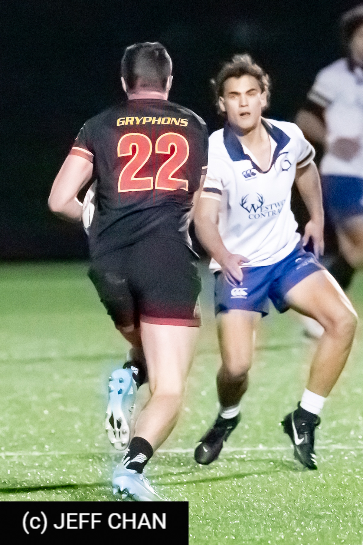 Connor GIBBONS -  University of Guelph - Trinity Western University - Rugby - CANUMENS 2023 - Quarter final - Guelph vs Trinity Western by Jeff Chan (#CANUMENS2302) Photo by: Jeff Chan | Siuxy Sports 2023-11-15