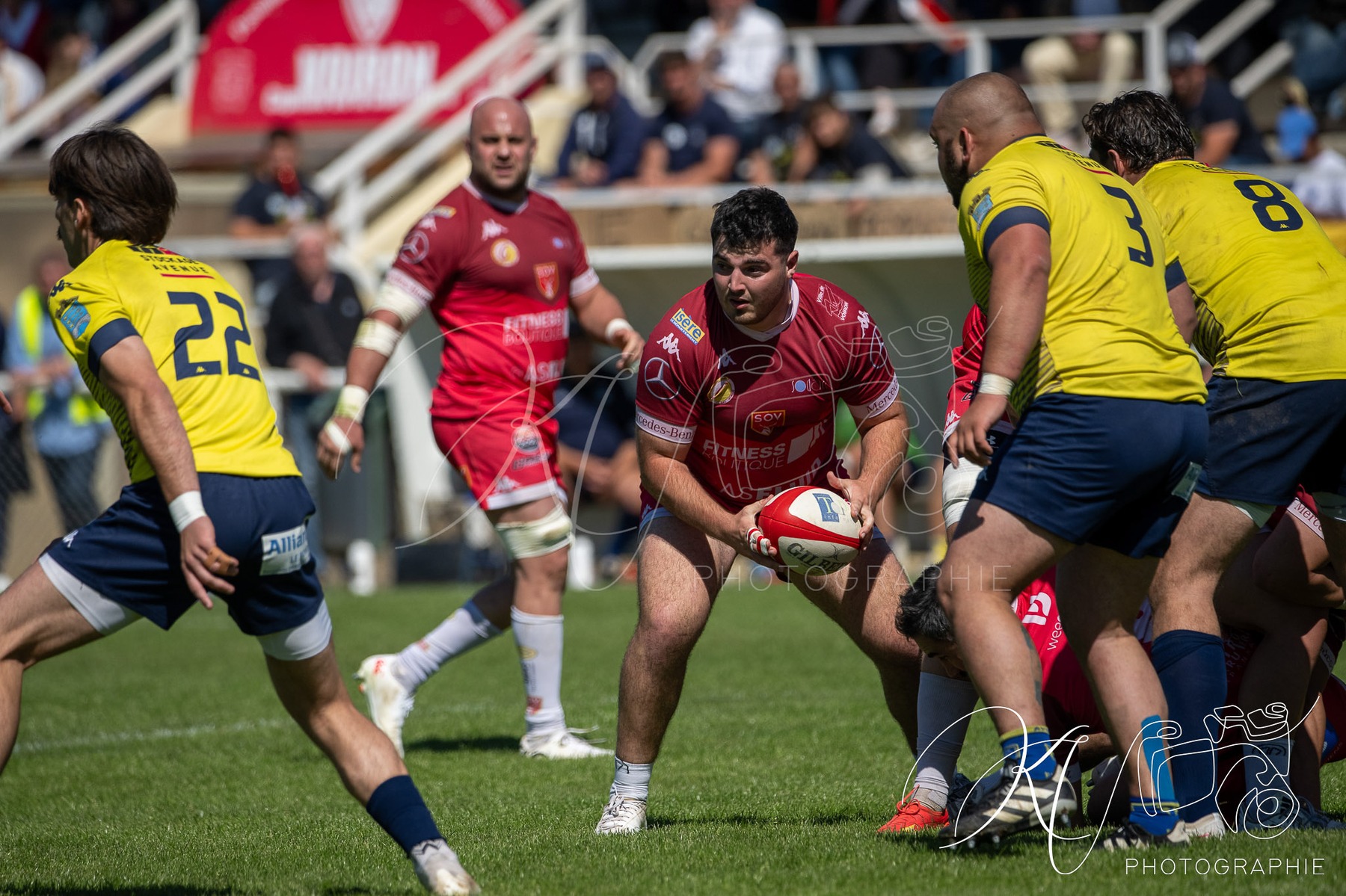  Stade Olympique Voironnais - Avignon Le Pontet Rugby - Rugby - FFR 2026 - Féd 2 16F - SO Voironnais vs Avignon LePontet (#FFR26F2VA5) Photo by: Karine Valentin | Siuxy Sports 2026-05-17